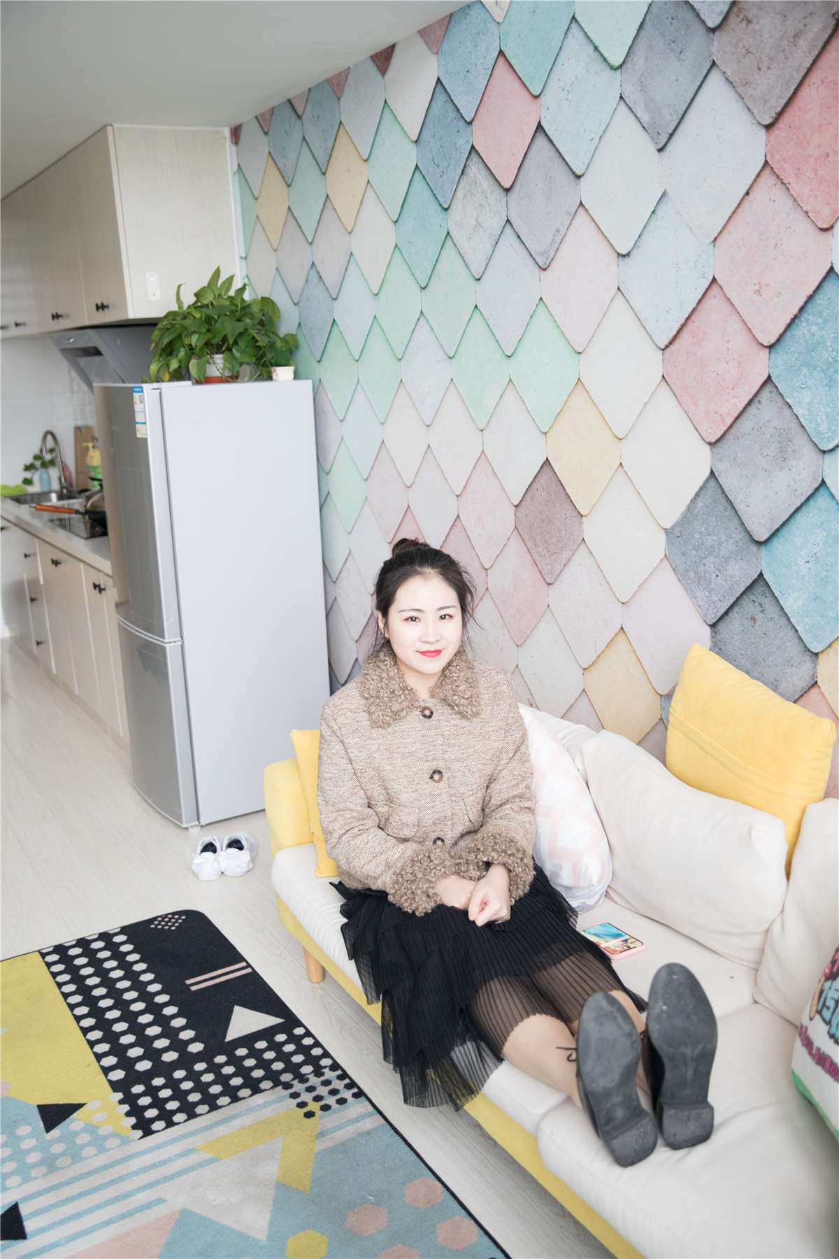 图片[2]-物恋传媒No.131期：蕾-甜美的她，微笑的眉眼-日更街拍