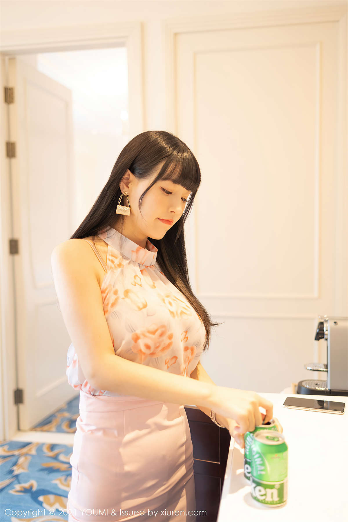 图片[2]-YouMi尤蜜荟 2021.02.05 VOL.599 朱可儿Flower-日更街拍