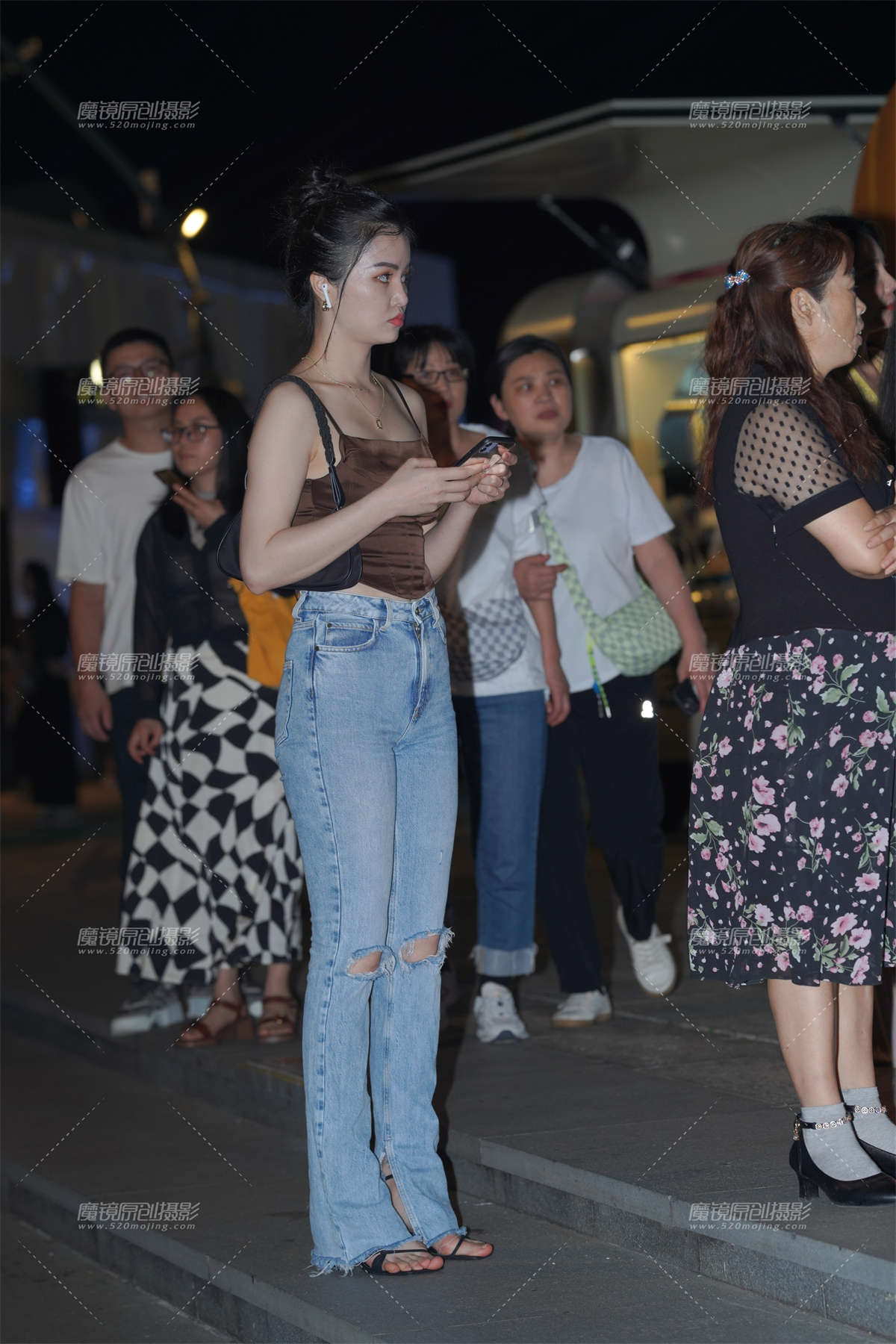 长腿牛仔-日更街拍