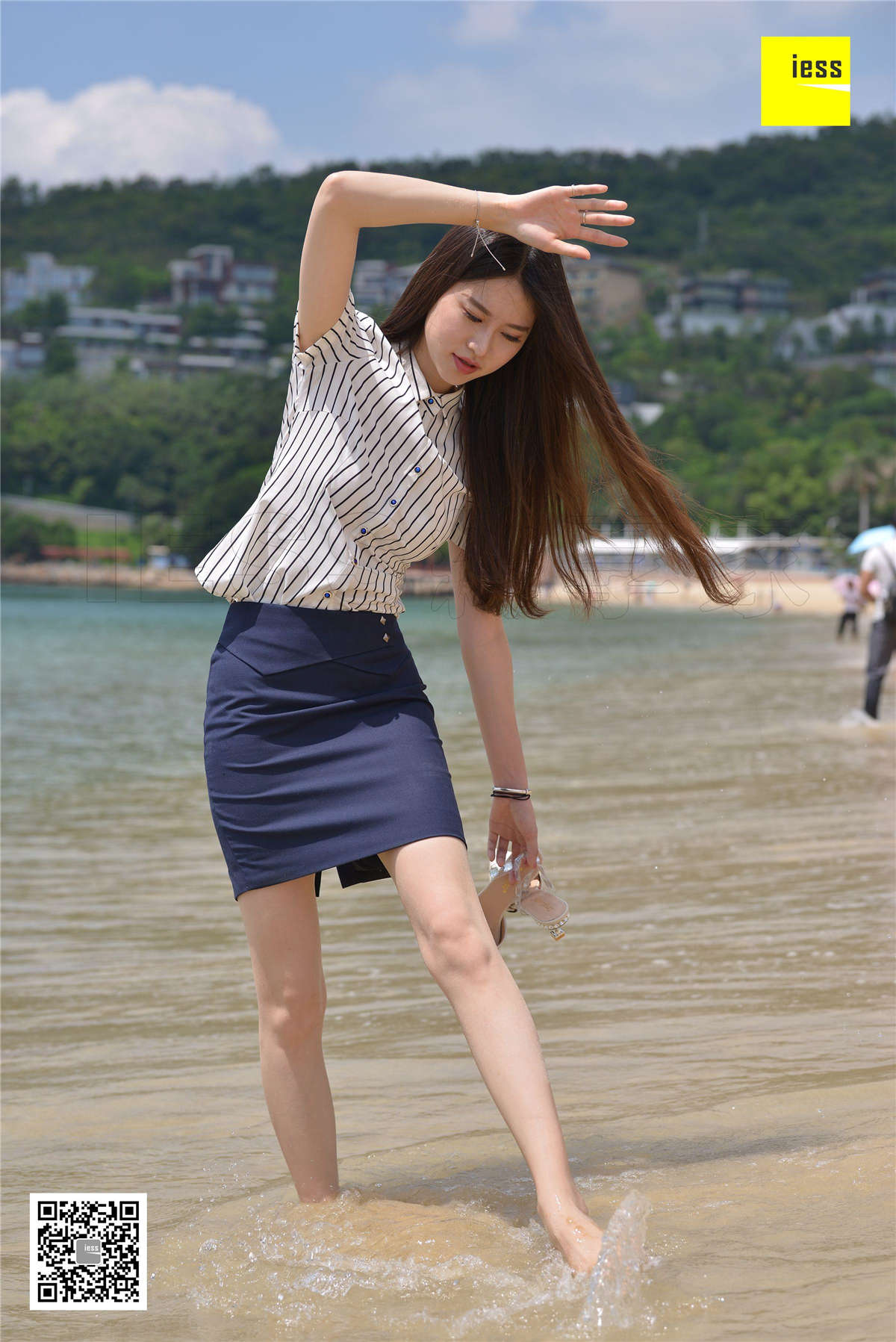 图片[2]-IESS异思趣向 魔鬼周三特刊27期 佳佳 沙滩制服·丝享家Ⅱ-日更街拍