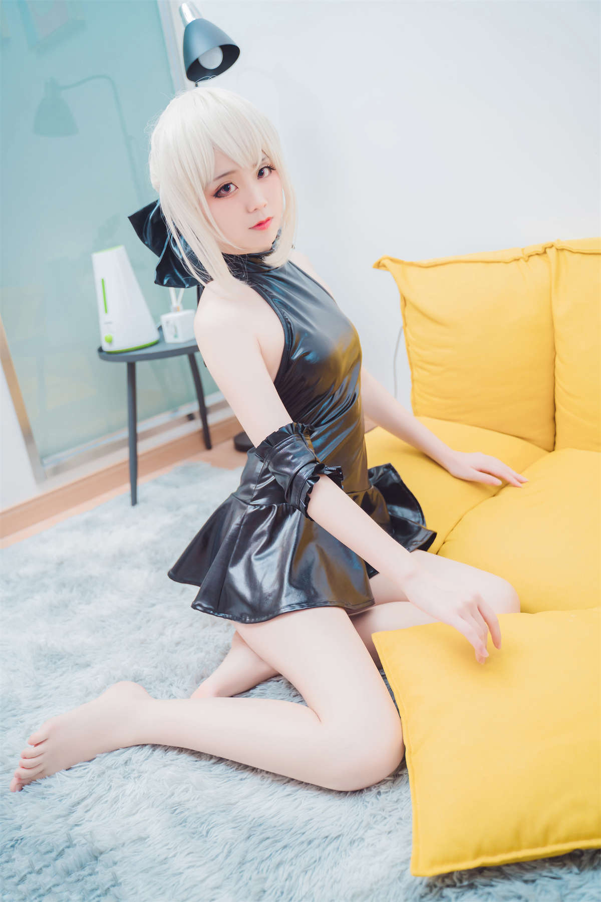 图片[2]-喵糖映画 VOL.026 泳装saber-日更街拍