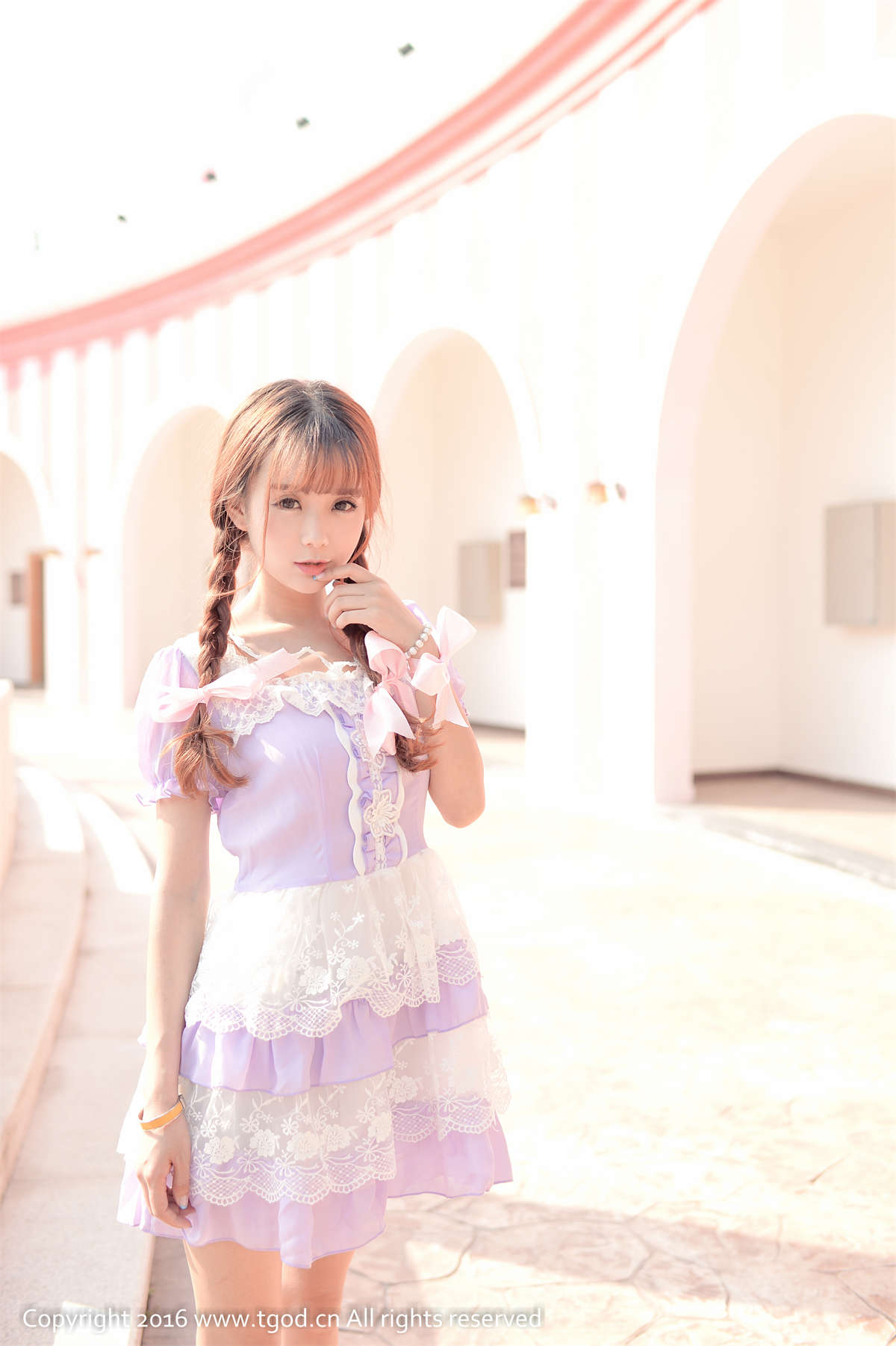 图片[2]-TGOD推女神 2016.01.25 童话里走出来的公主 小九Vin-日更街拍