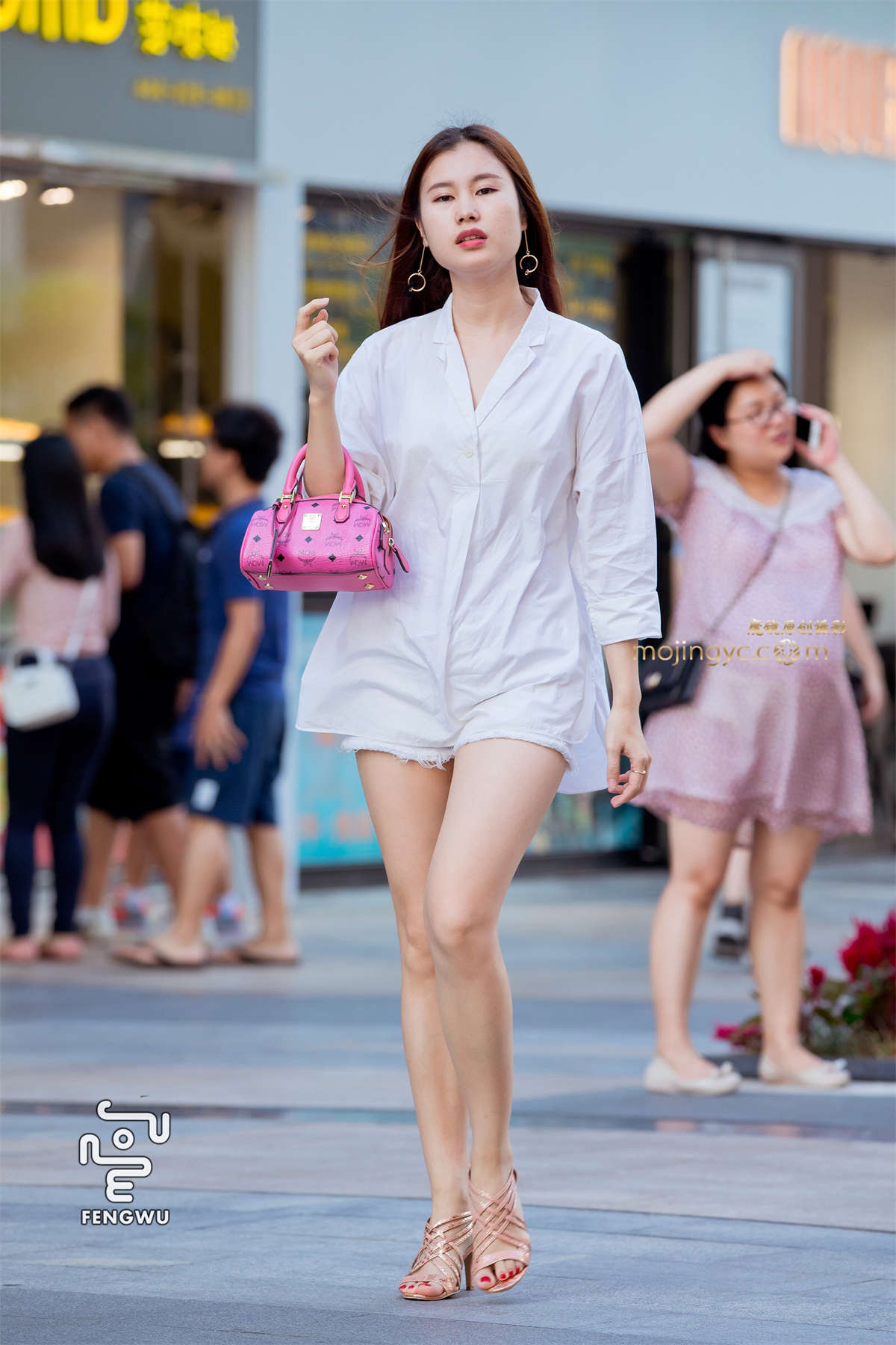 图片[2]-热裤，美腿，凉高（14）-日更街拍