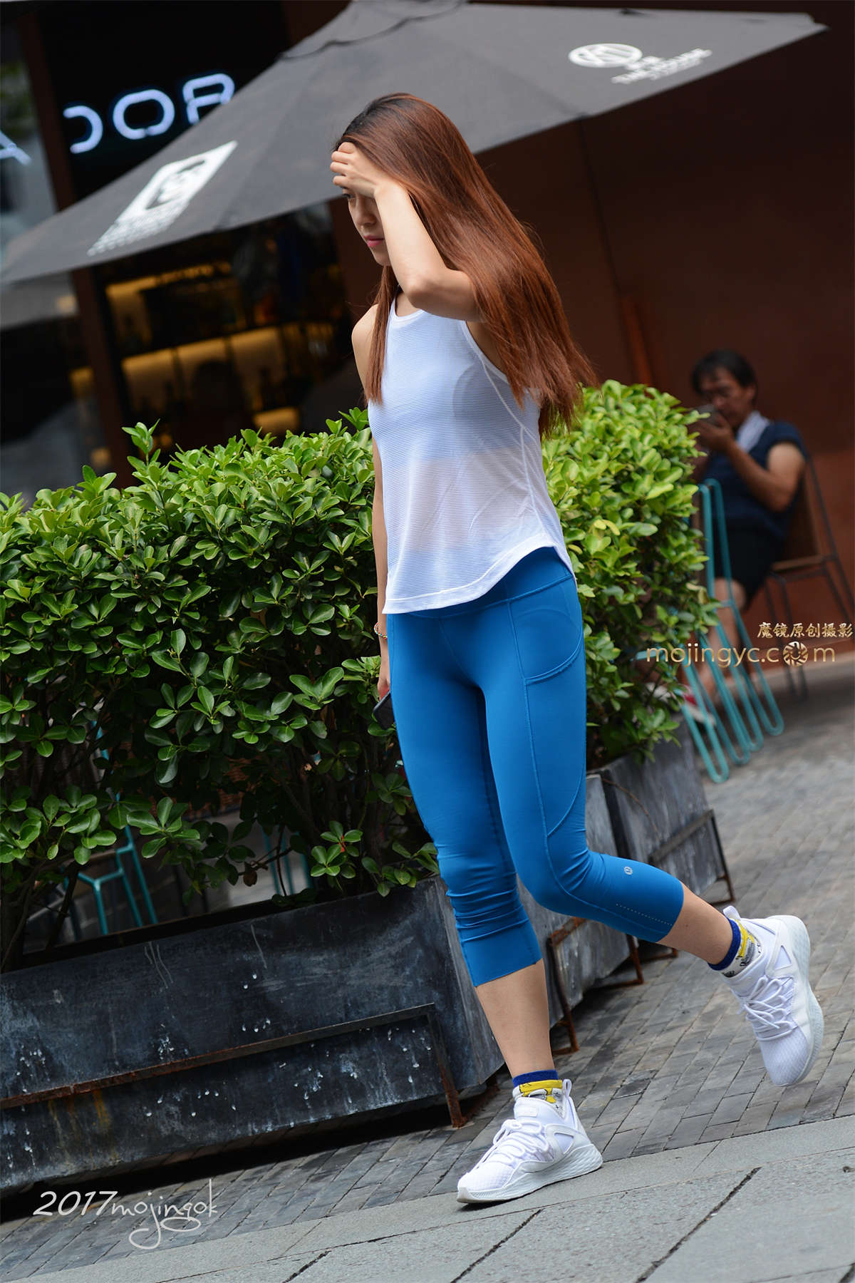 图片[2]-咔喳赛帖-七分紧身裤-日更街拍