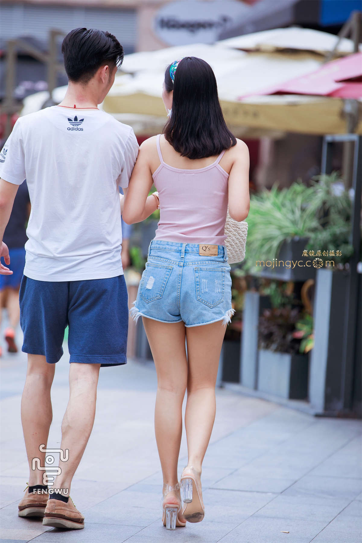 图片[2]-热裤，美腿，凉高，美女（15）-日更街拍