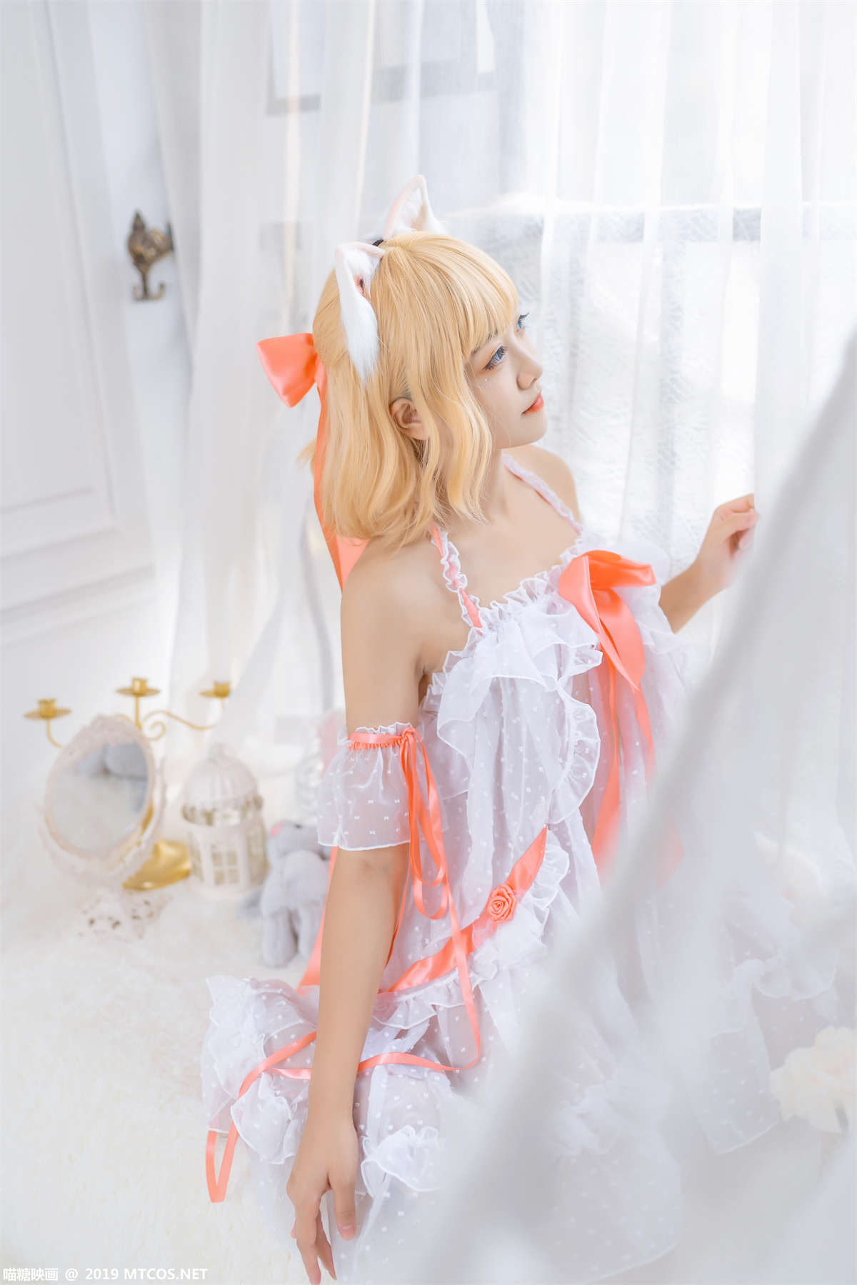 图片[2]-喵糖映画 VOL.028 透明薄纱-日更街拍