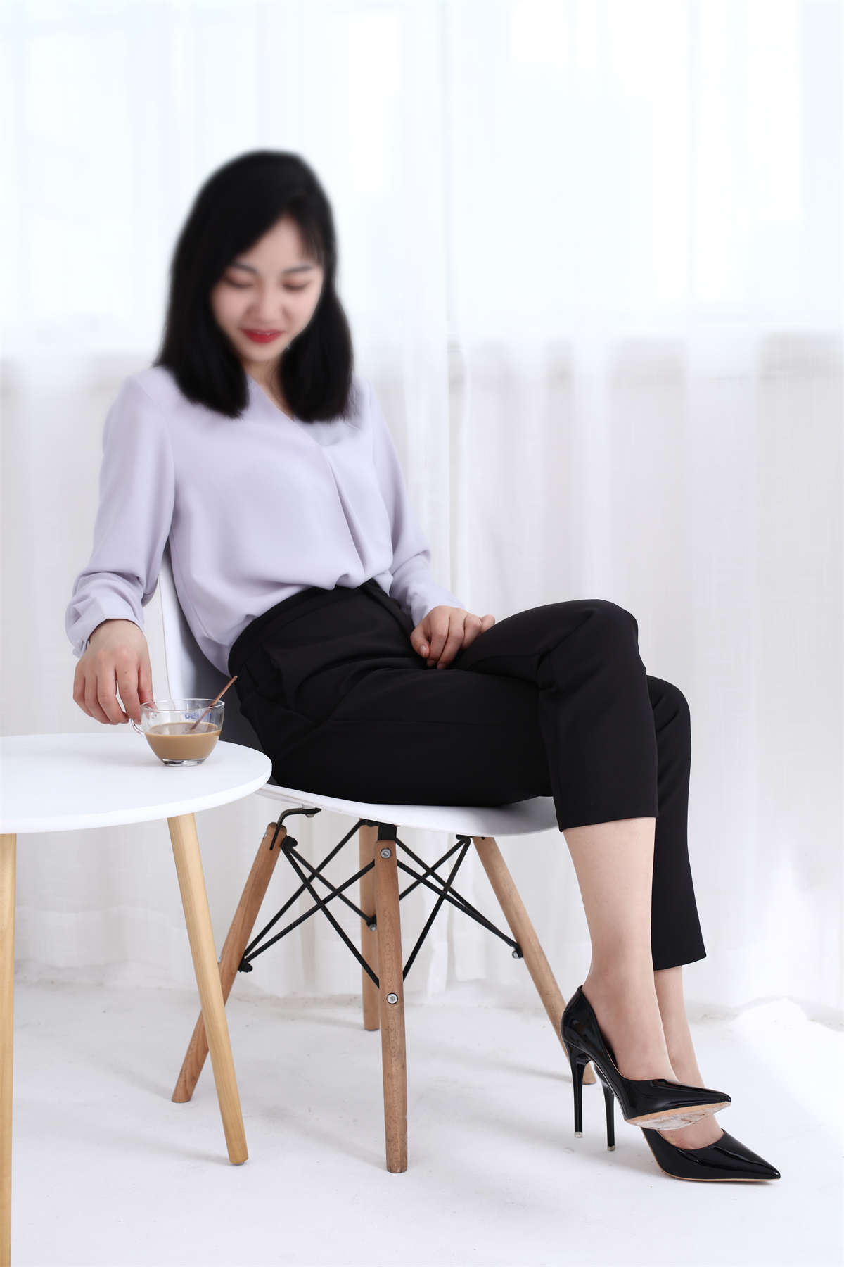 奈丝写真 NO.135 小啊刀-午后咖啡-日更街拍