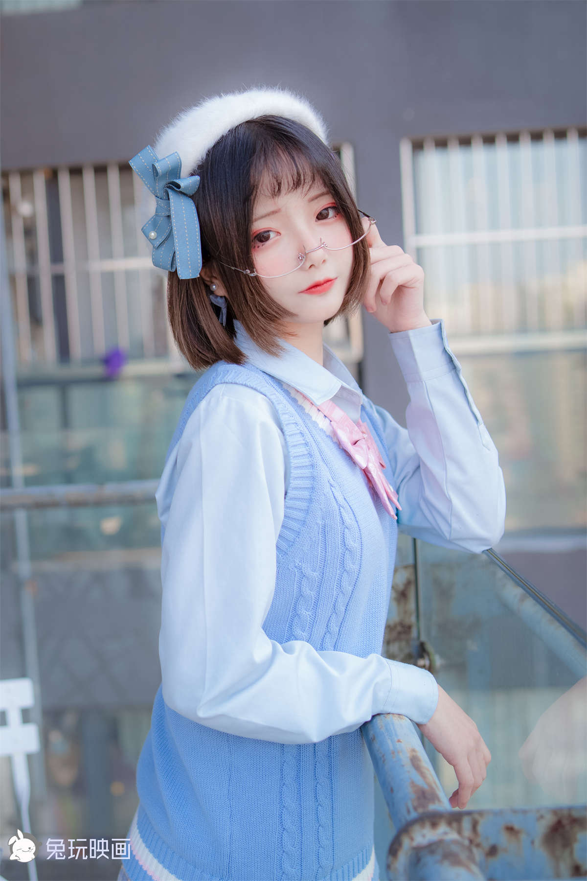 图片[2]-兔玩映画 B95.007 穹妹、麻衣和制服-日更街拍