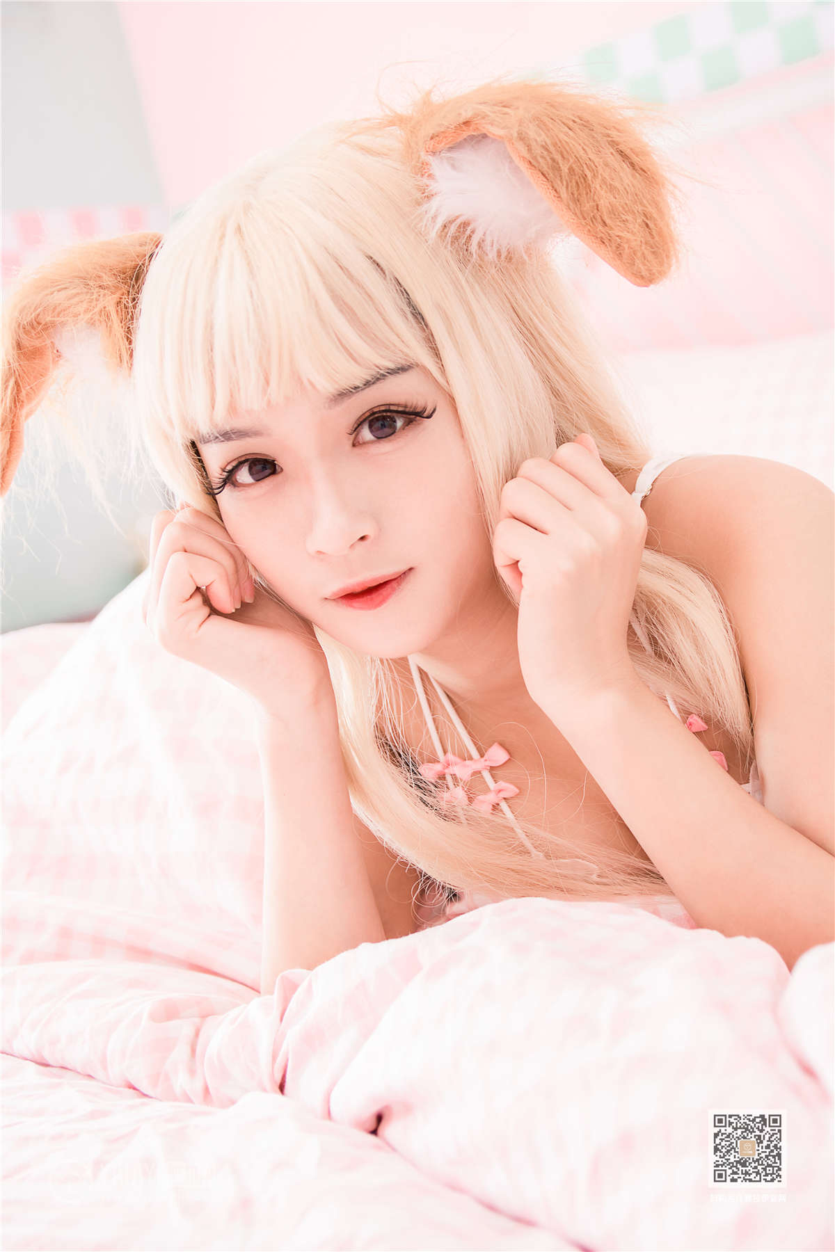 图片[2]-YALAYI雅拉伊 No.497 白色比基尼 艾丽-日更街拍