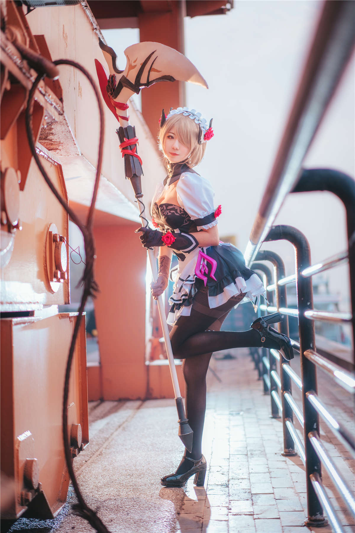 图片[2]-知名动漫博主-弥音音No.27 丽塔 黯蔷薇 2-日更街拍