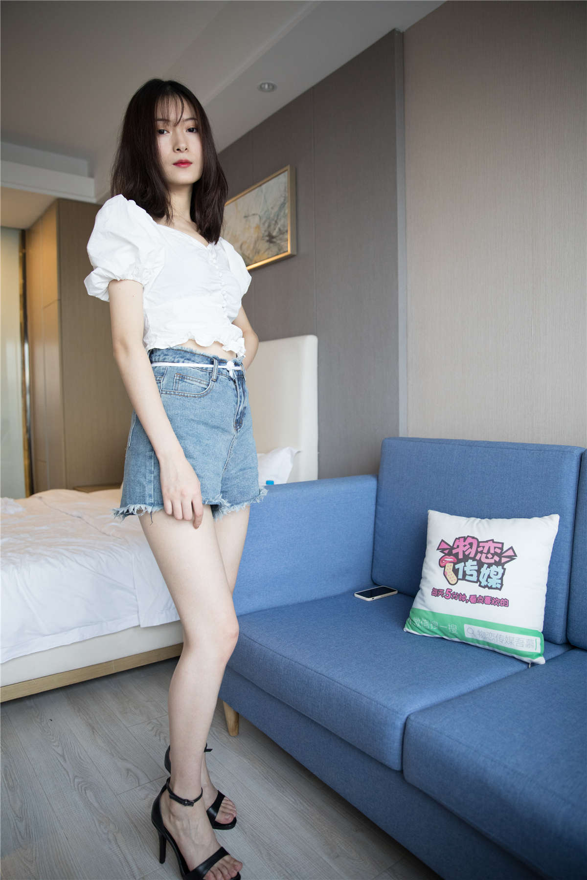 物恋传媒260期：猫耳-如果美如钻石般闪耀-日更街拍