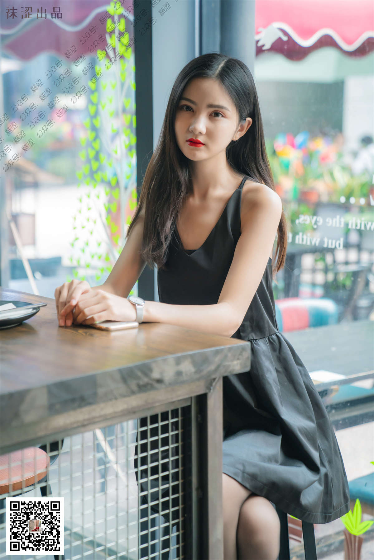 图片[2]-袜涩写真 VOL.040 安妮 极致黑丝图集-日更街拍