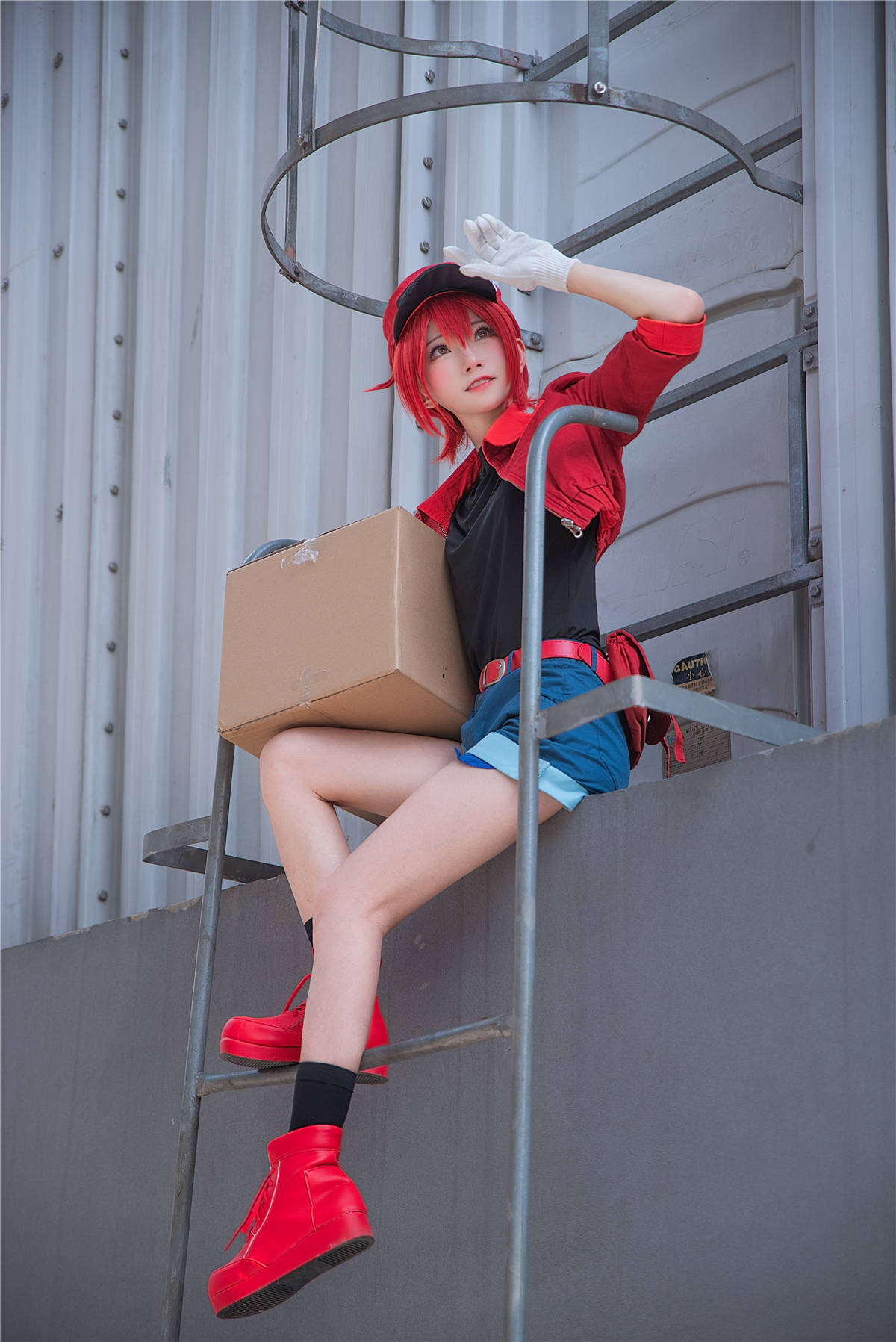 图片[2]-动漫Cos博主-绮太郎Kitaro 工作细胞2-日更街拍