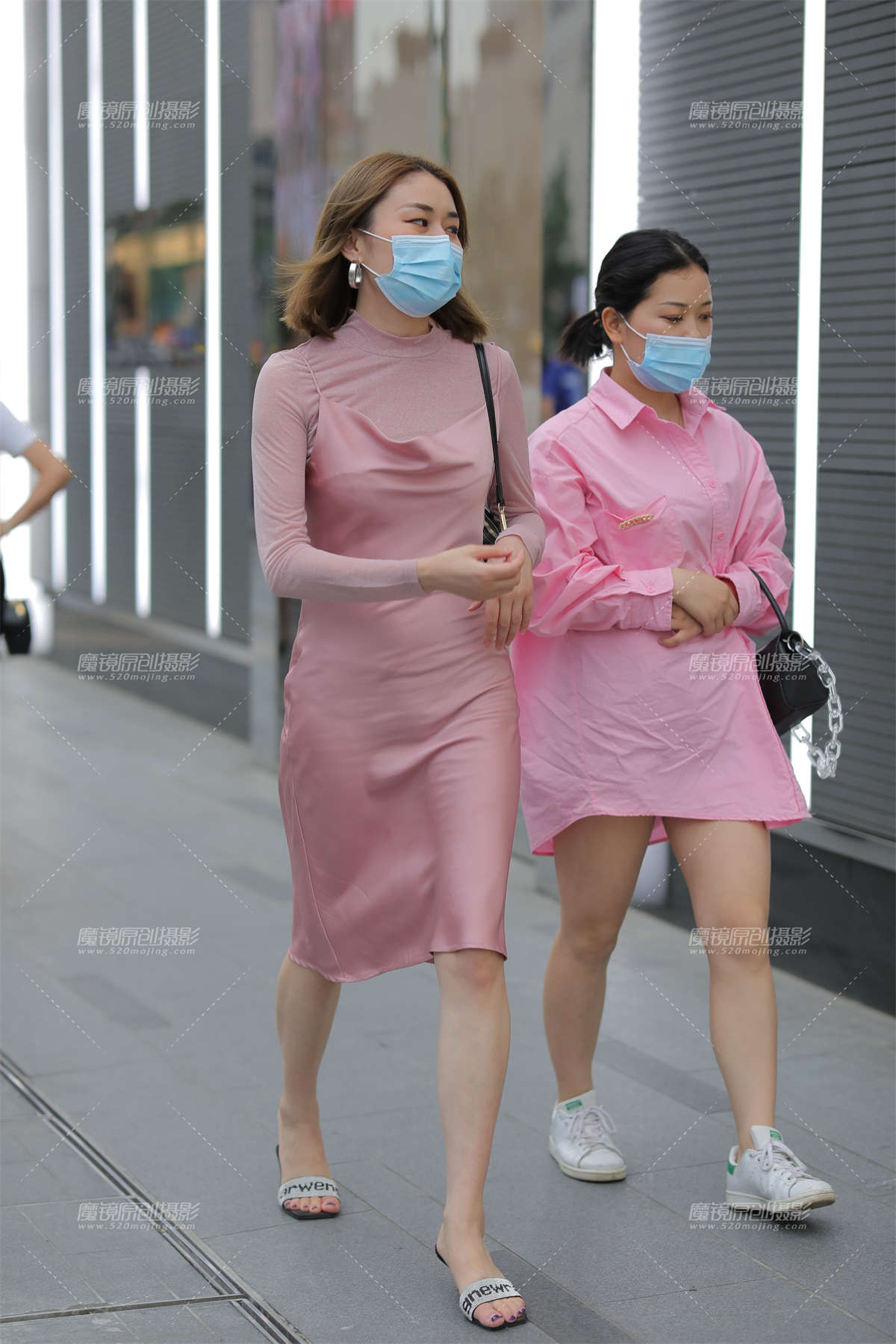 【凯恩赛贴】丝质长裙-日更街拍