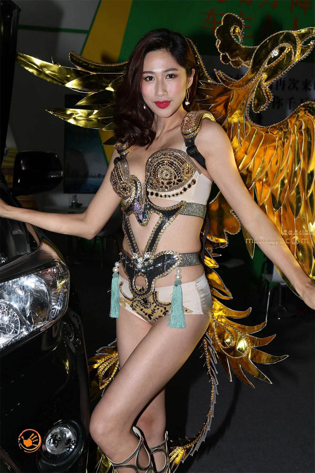 图片[2]-龙的传人 内衣模特展示-日更街拍