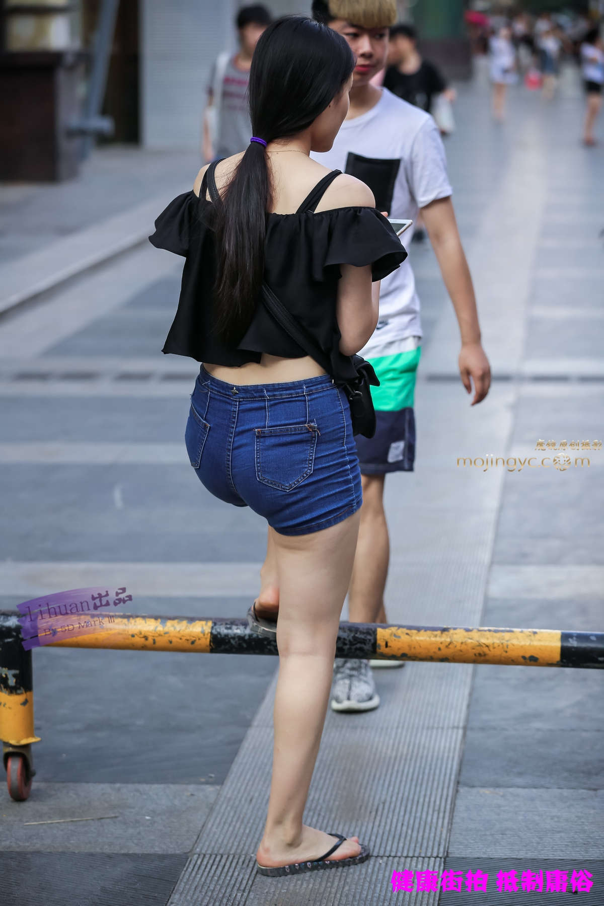 图片[2]-李欢原创-短裤，超丰腴（14P）-日更街拍