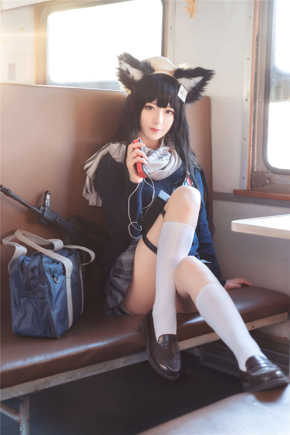 图片[2]-知名动漫博主-弥音音No.30 95式 纯白毕业祭-日更街拍