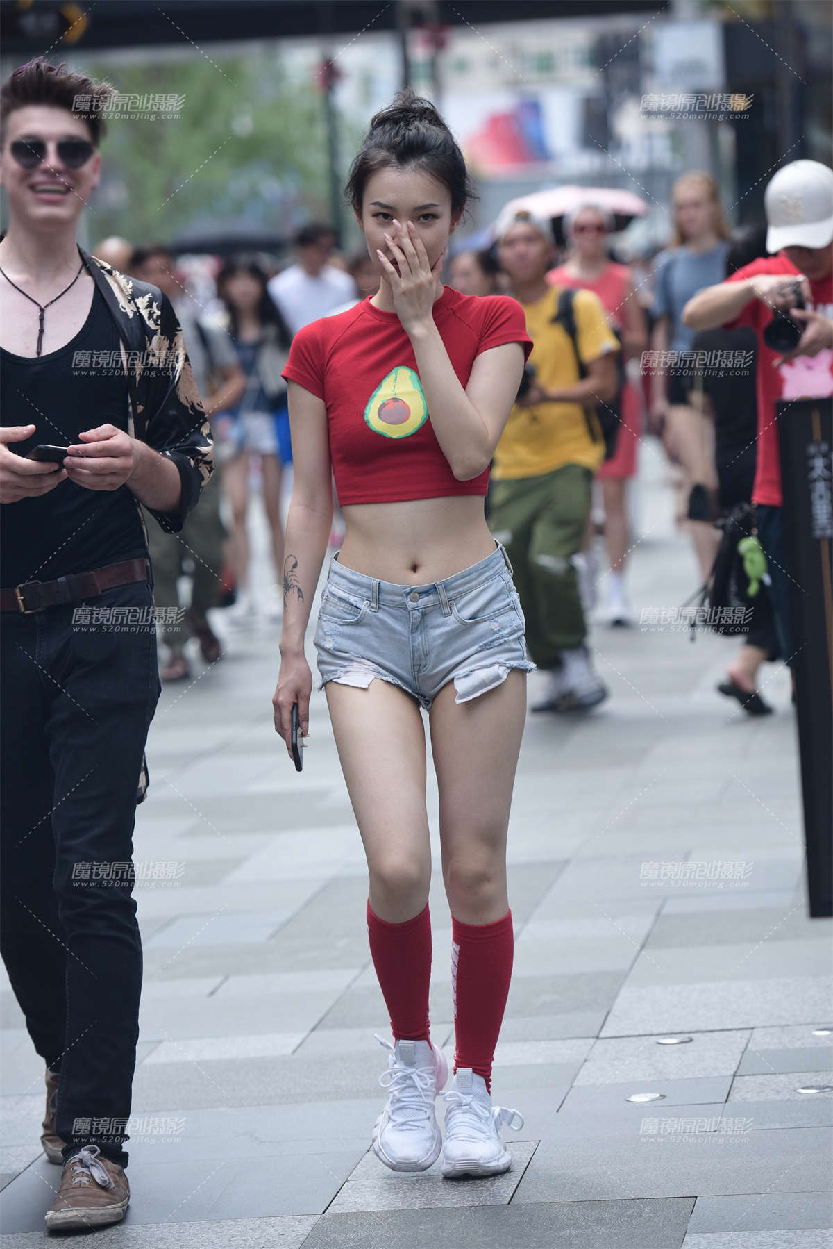 迷人的背影-日更街拍