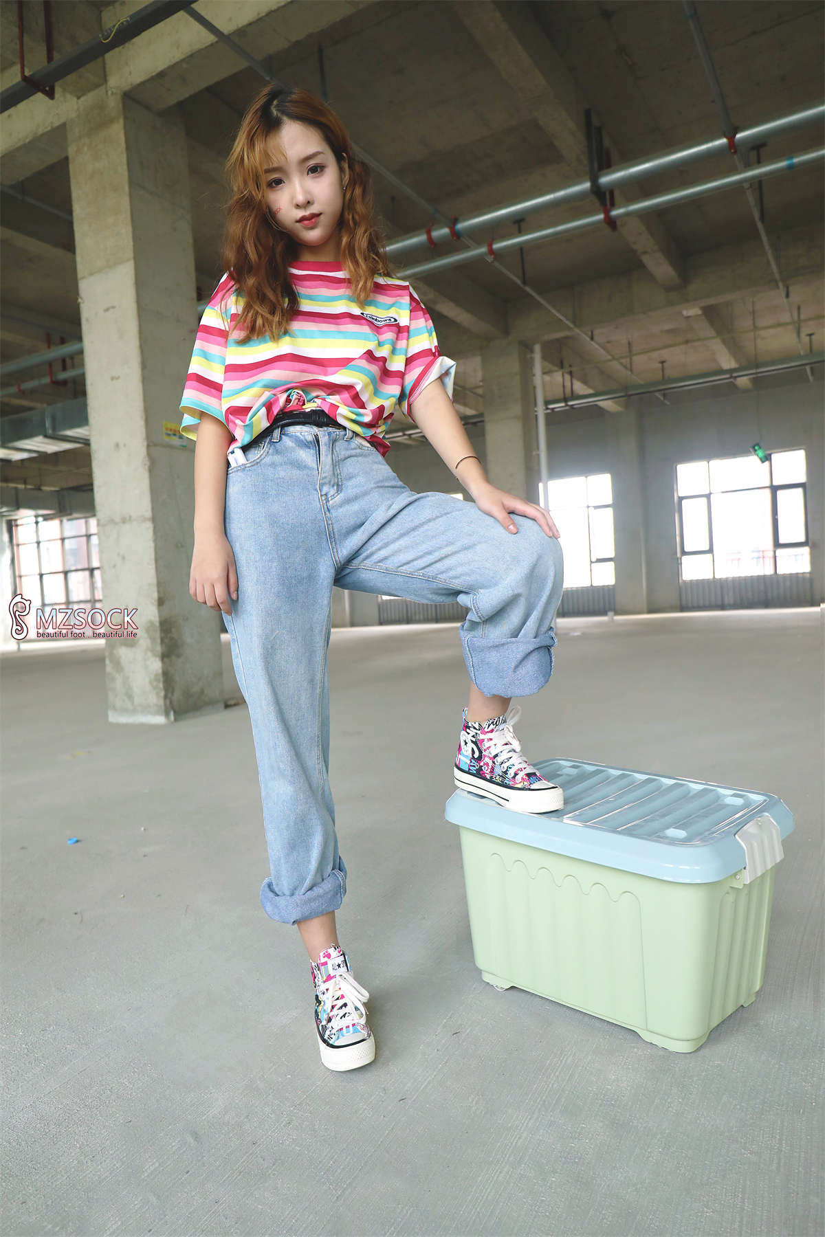 图片[2]-MZSOCK-2019 NO.081 Ella-日更街拍