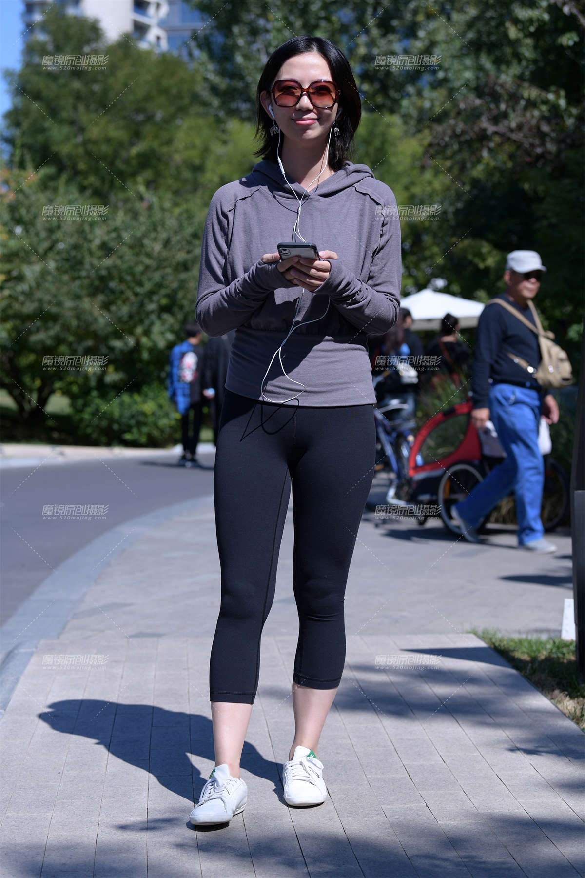 【小默赛帖】1703★尝试搭讪腼腆美女★-日更街拍