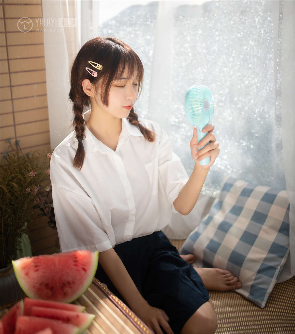 YALAYI雅拉伊 No.342 与她的夏日恋爱 暄暄-日更街拍