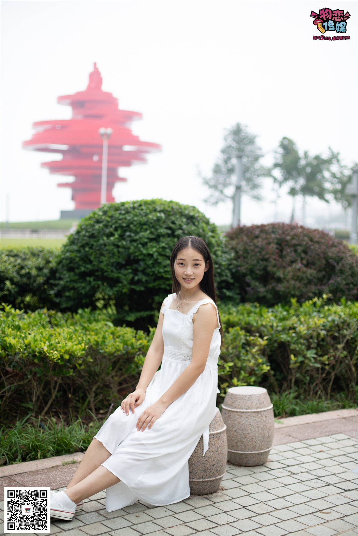 图片[2]-物恋传媒No.037期：温情-海边的白百合-日更街拍