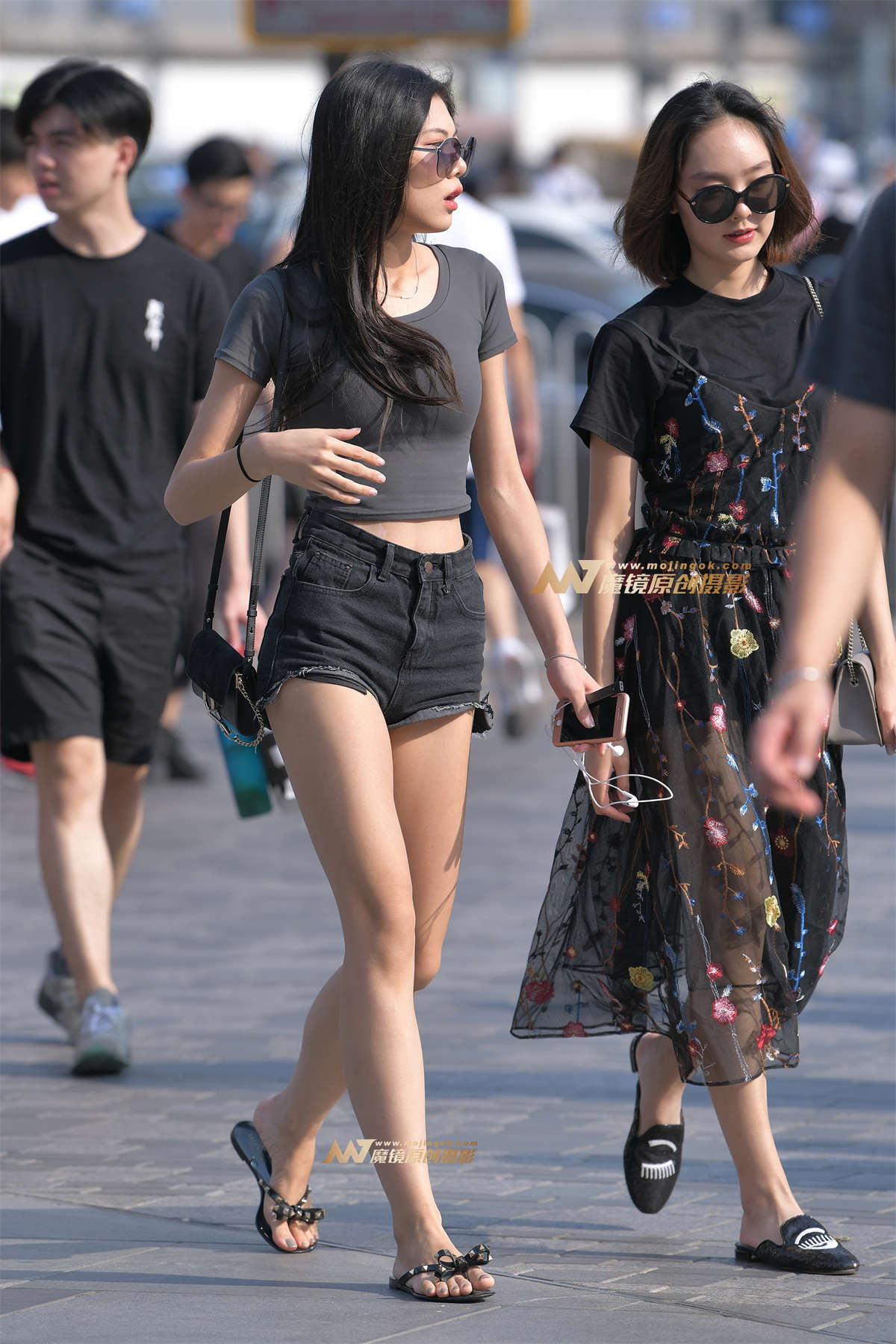 【红石赛帖】漂亮热裤美女-日更街拍