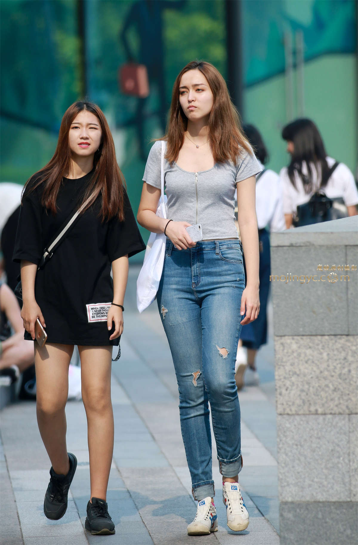 长腿牛仔-日更街拍