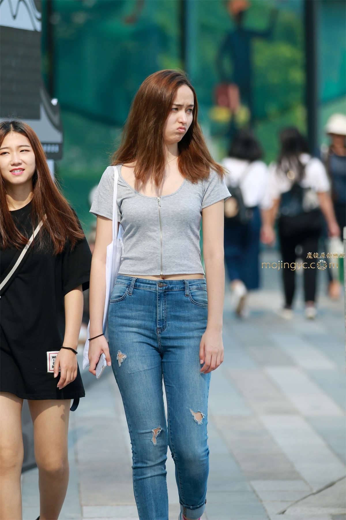 图片[2]-长腿牛仔-日更街拍