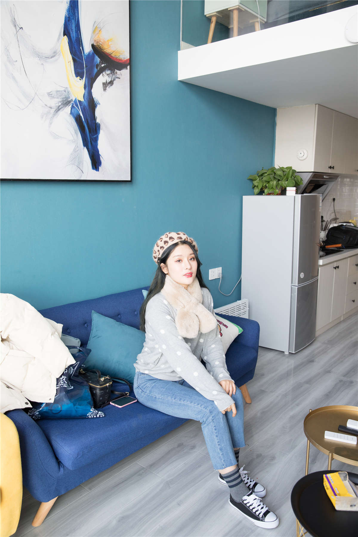 图片[2]-物恋传媒No.142期：梦凡-时隔一年后的纯情-日更街拍