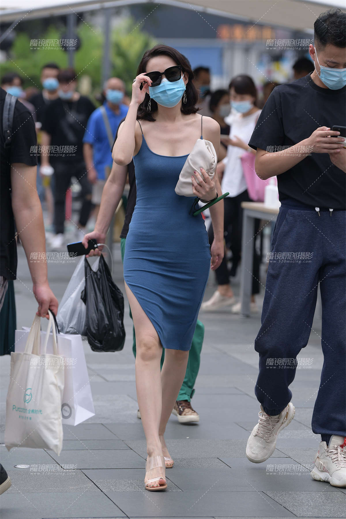 韵味的开叉裙__-日更街拍