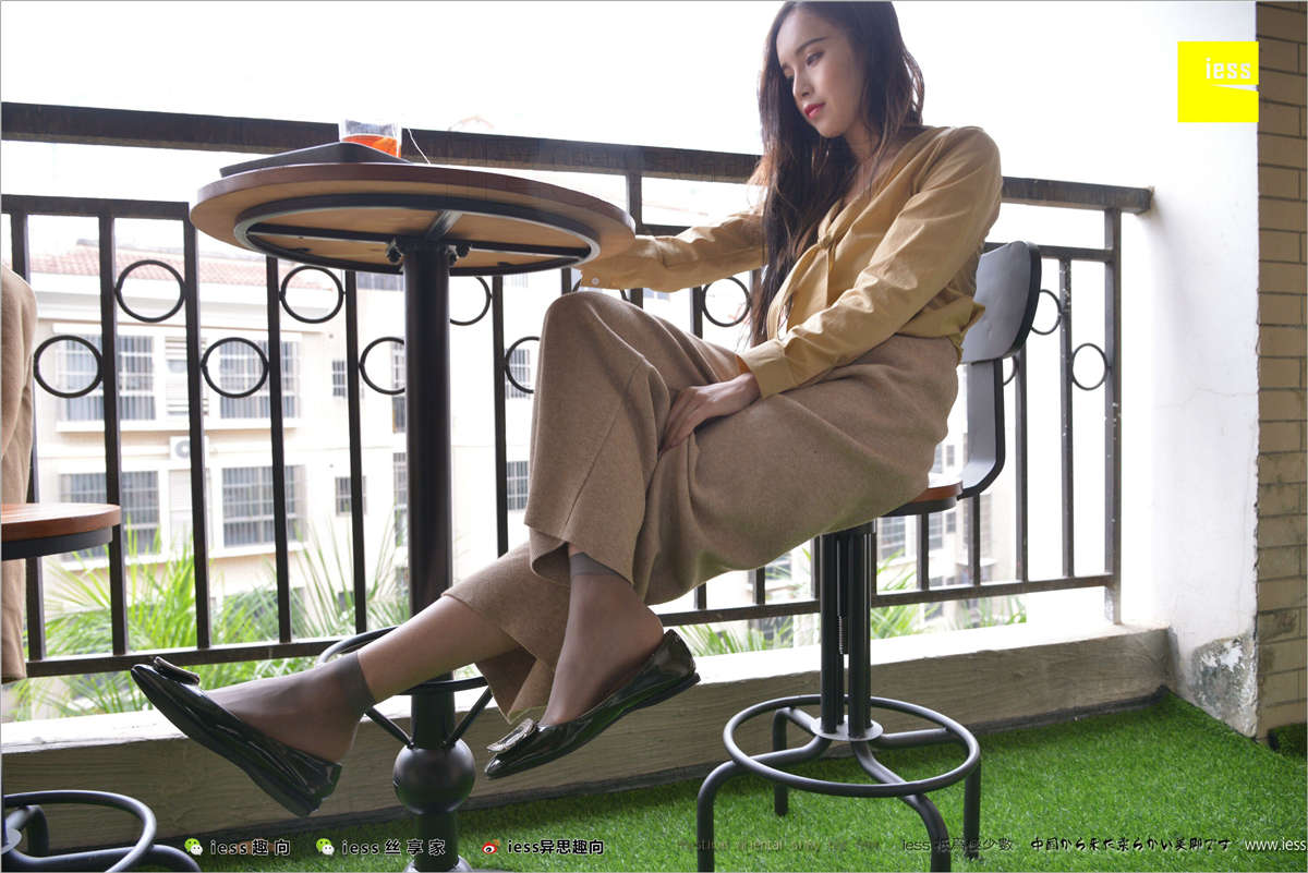 IESS异思趣向 丝足便当218期：小羽、船袜、短丝和平底鞋 ...-日更街拍
