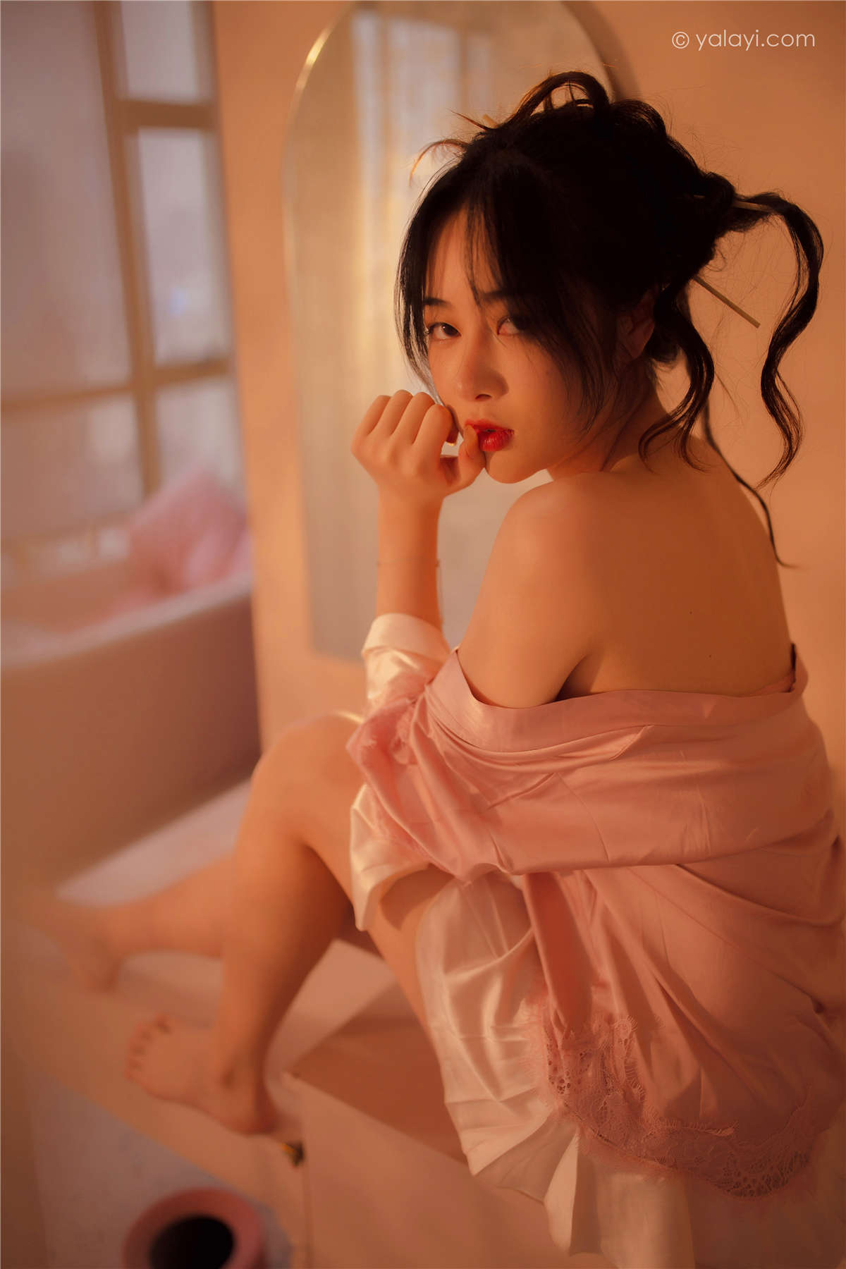 图片[2]-YALAYI雅拉伊 NO.762 寂静中开放 璎珞-日更街拍