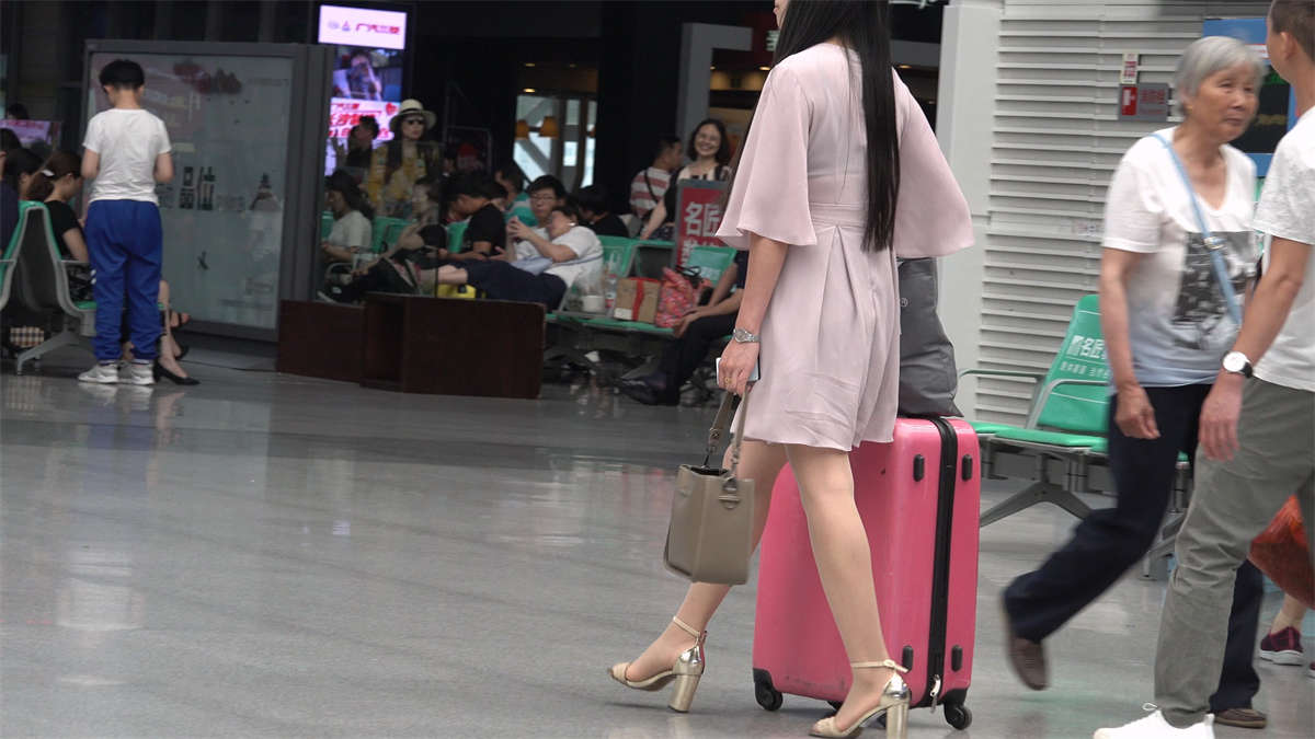 图片[2]-长裙，凉高，丝袜美女-日更街拍