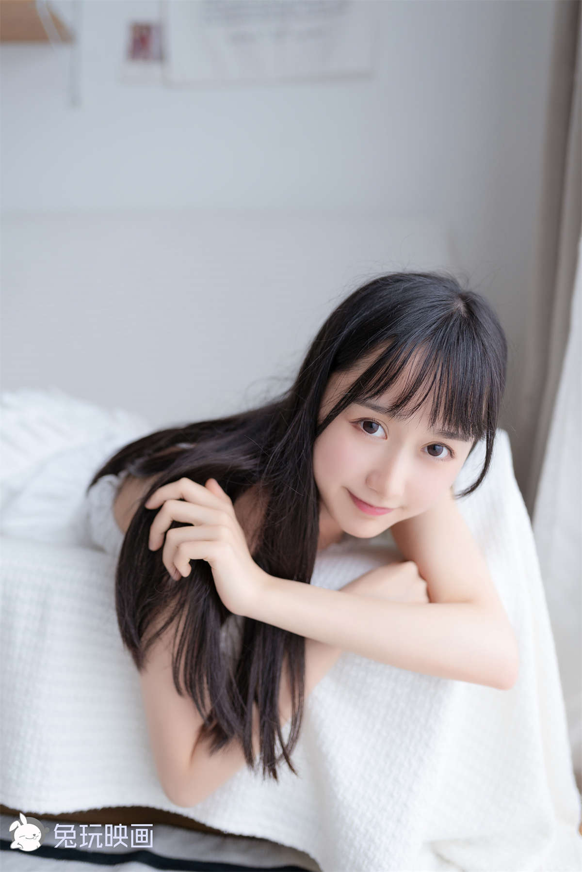 兔玩映画 VOL.041 白衣少女-日更街拍
