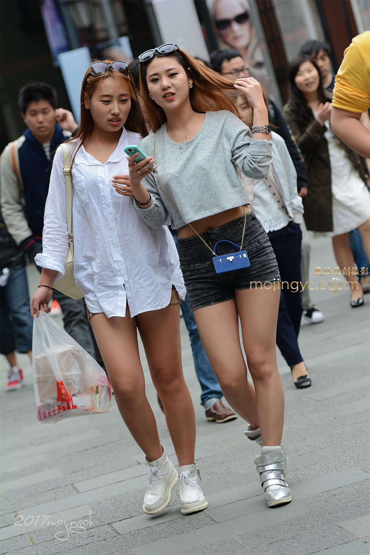 咔喳2017.01.05 街拍117（15p)-日更街拍