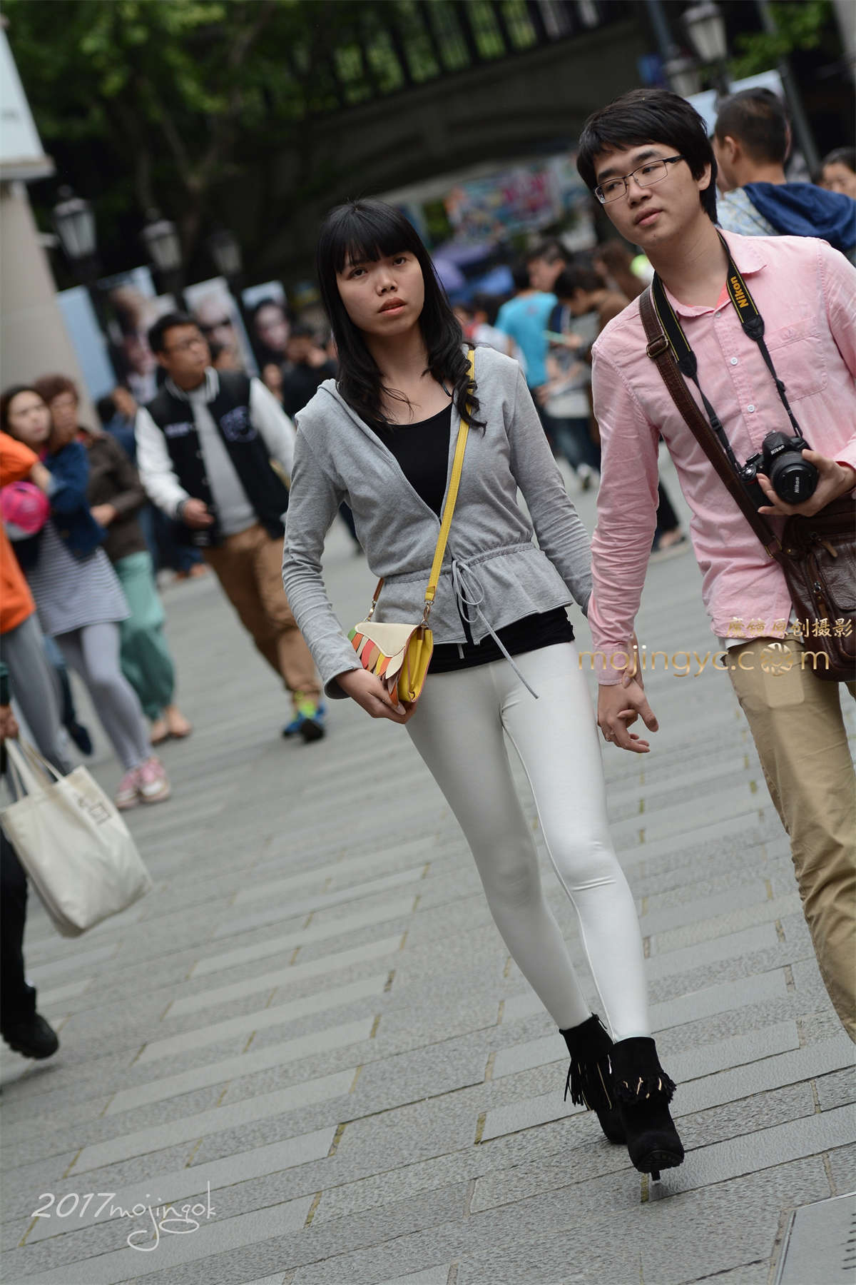 咔喳2017.01.05 街拍118（11p)-日更街拍