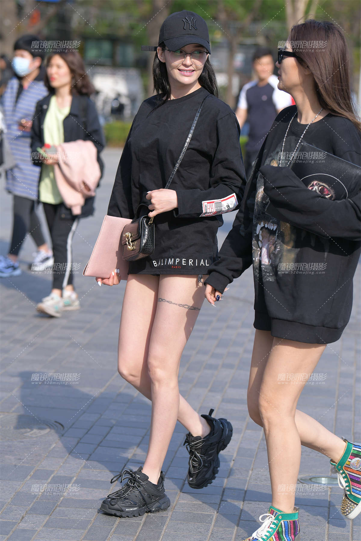 图片[2]-【红石赛帖】性感纹身美女-日更街拍