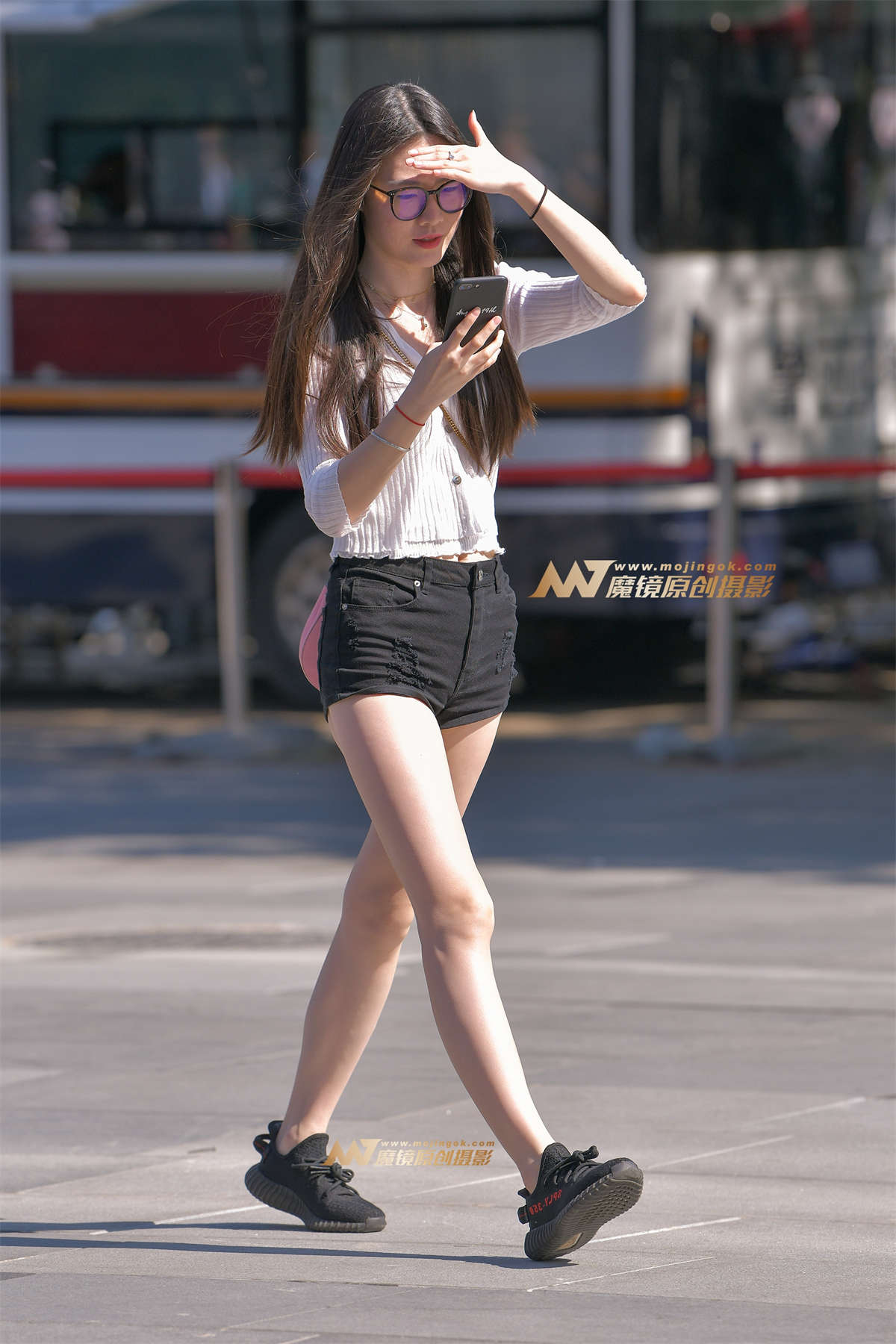 【红石赛帖】腿好漂亮的妹子-日更街拍