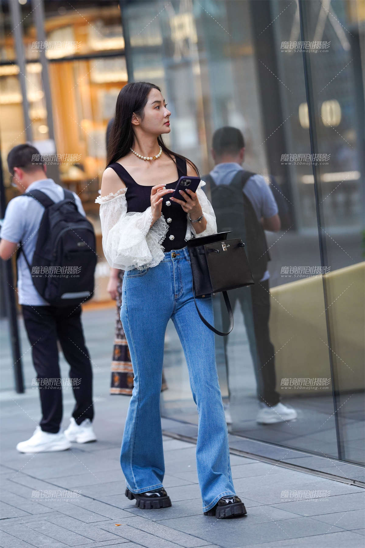 图片[2]-气质牛仔-日更街拍