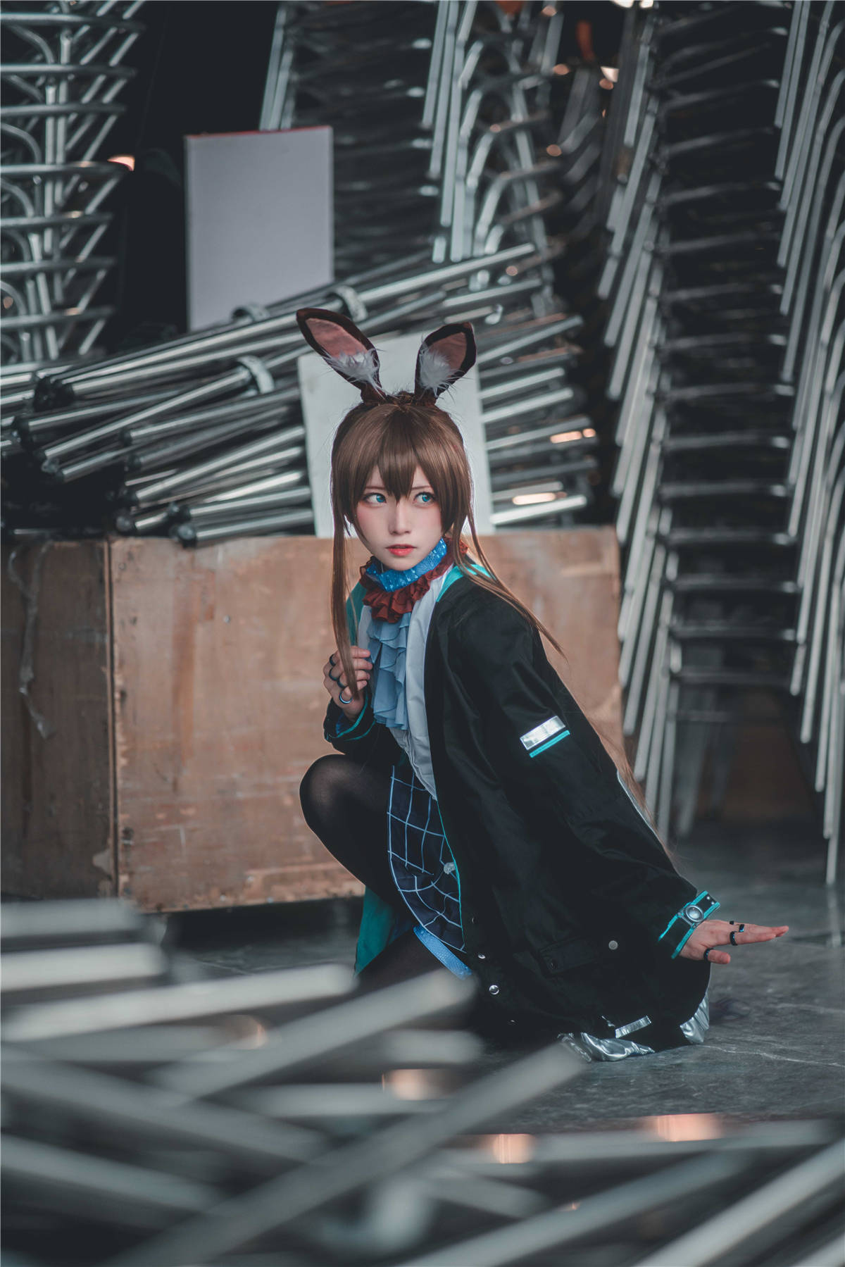 图片[2]-动漫Cos博主-绮太郎Kitaro 明日方舟 阿米娅-日更街拍