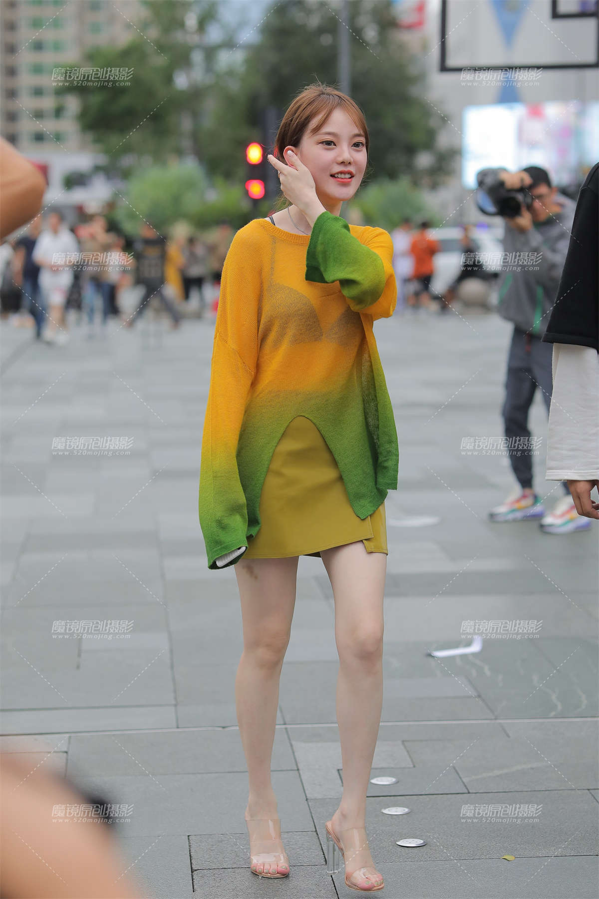 【凯恩赛贴】出水芙蓉 甜美可爱美女-日更街拍