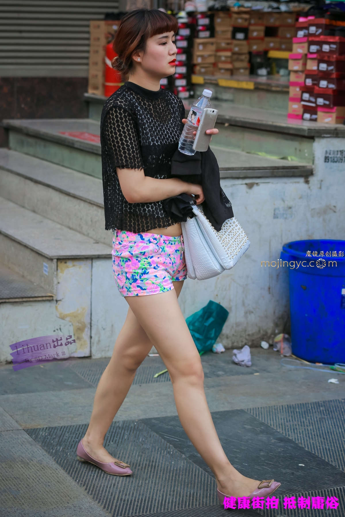 图片[2]-李欢原创-短裤，丰腴（10P）-日更街拍