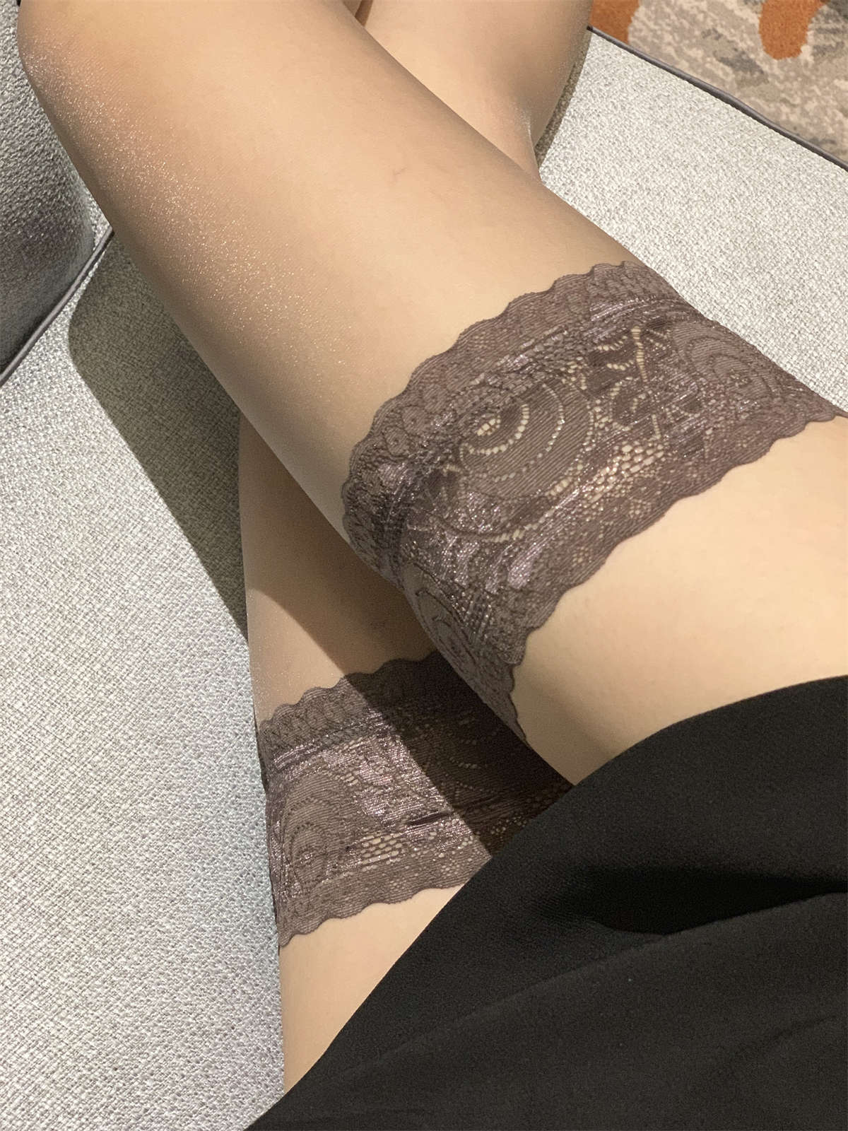 图片[2]-LICCL丽绮映像 NO.006 – 高筒蕾丝-日更街拍