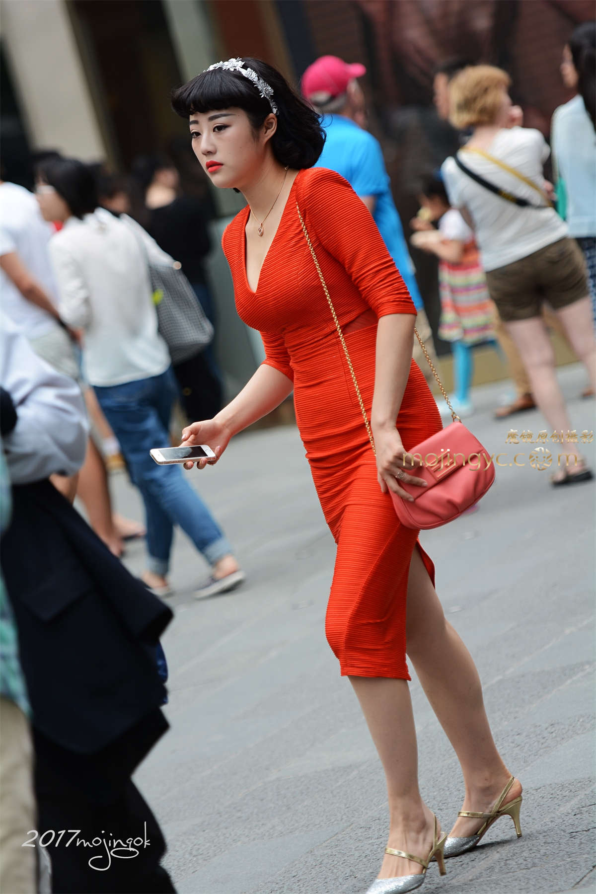 咔喳2017.01.09 街拍121（12p)-日更街拍