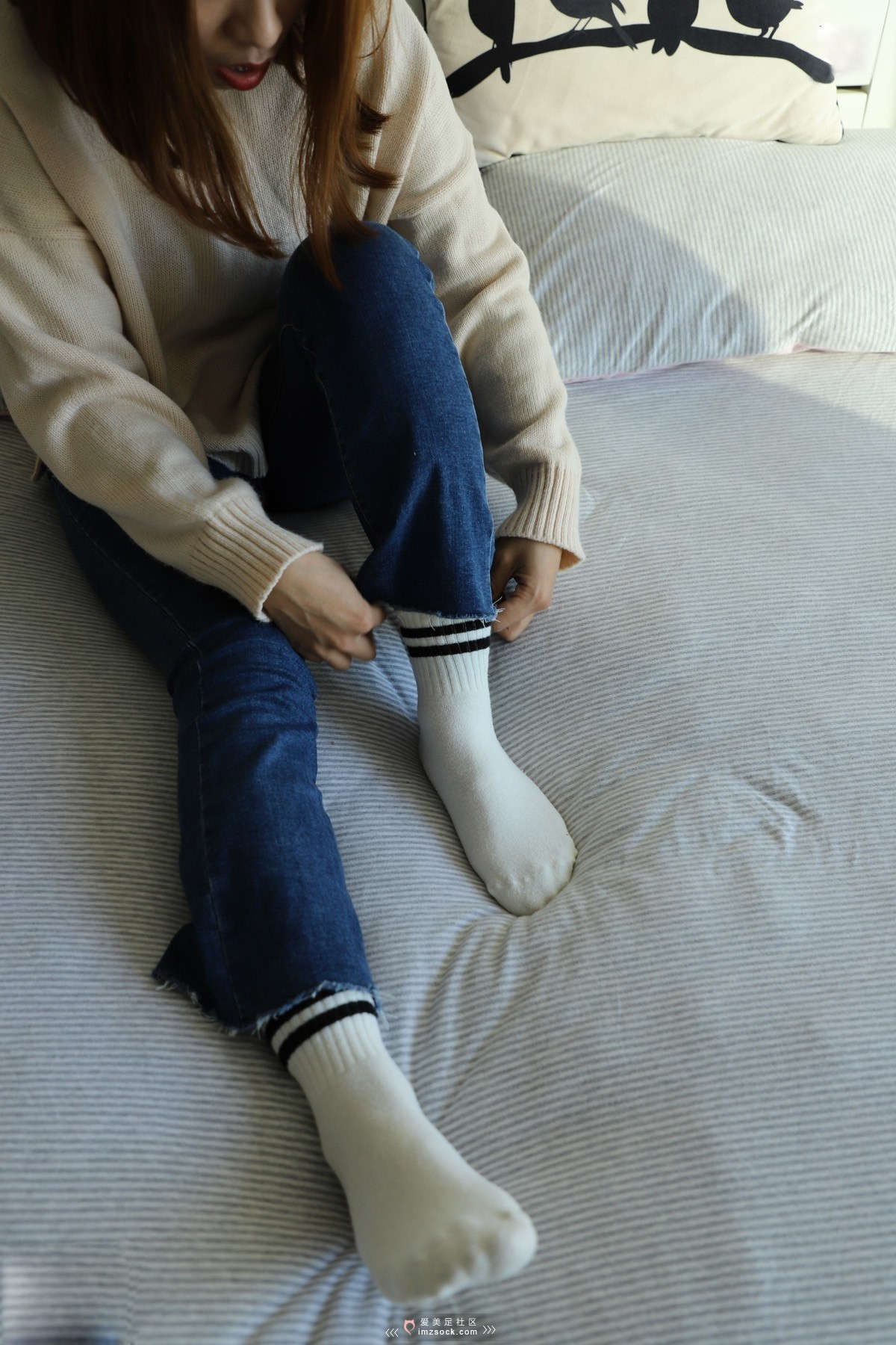 图片[2]-MZSOCK-2018 No.94 小七N字鞋 棉袜-日更街拍