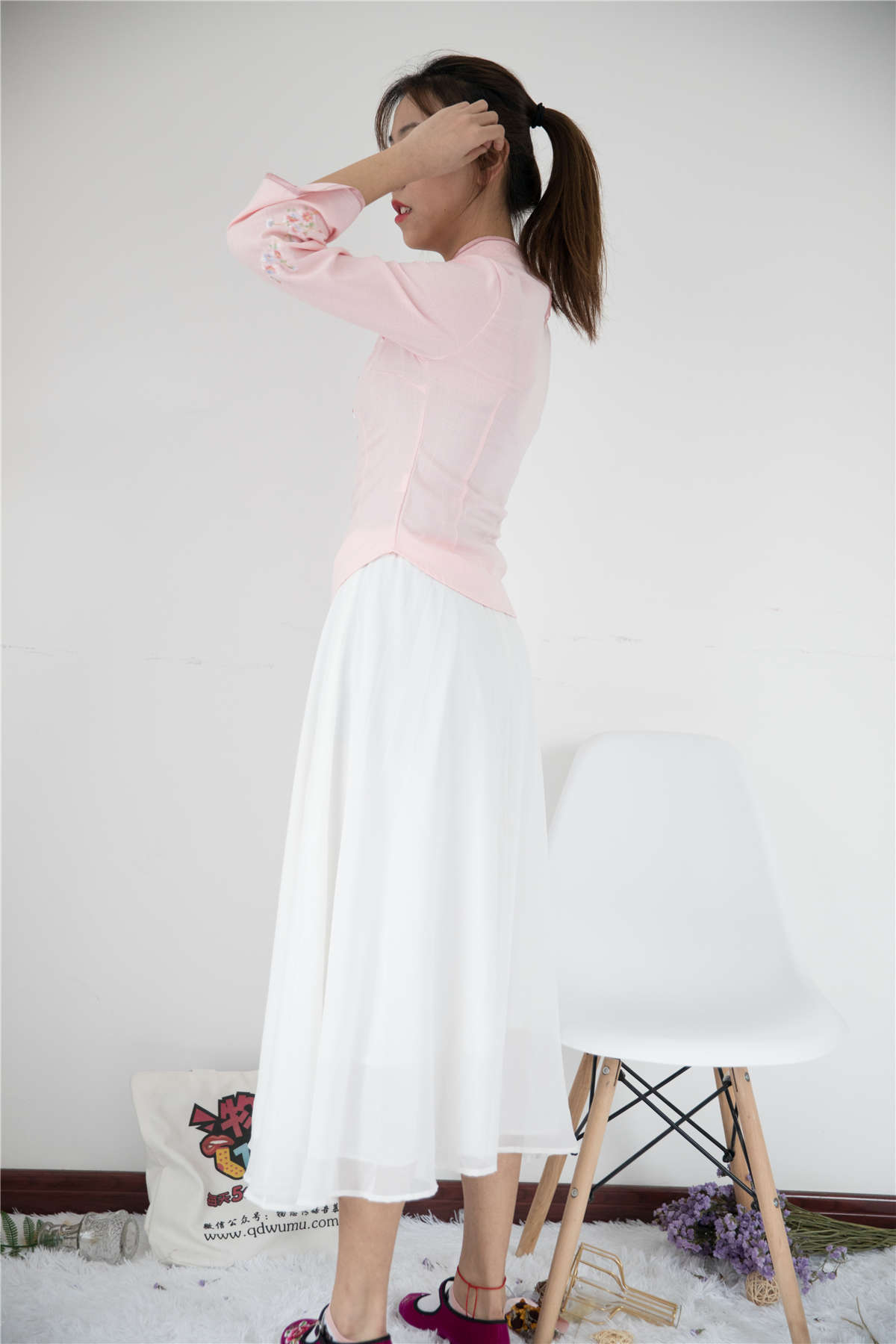 物恋传媒385期：elise-民国风-日更街拍