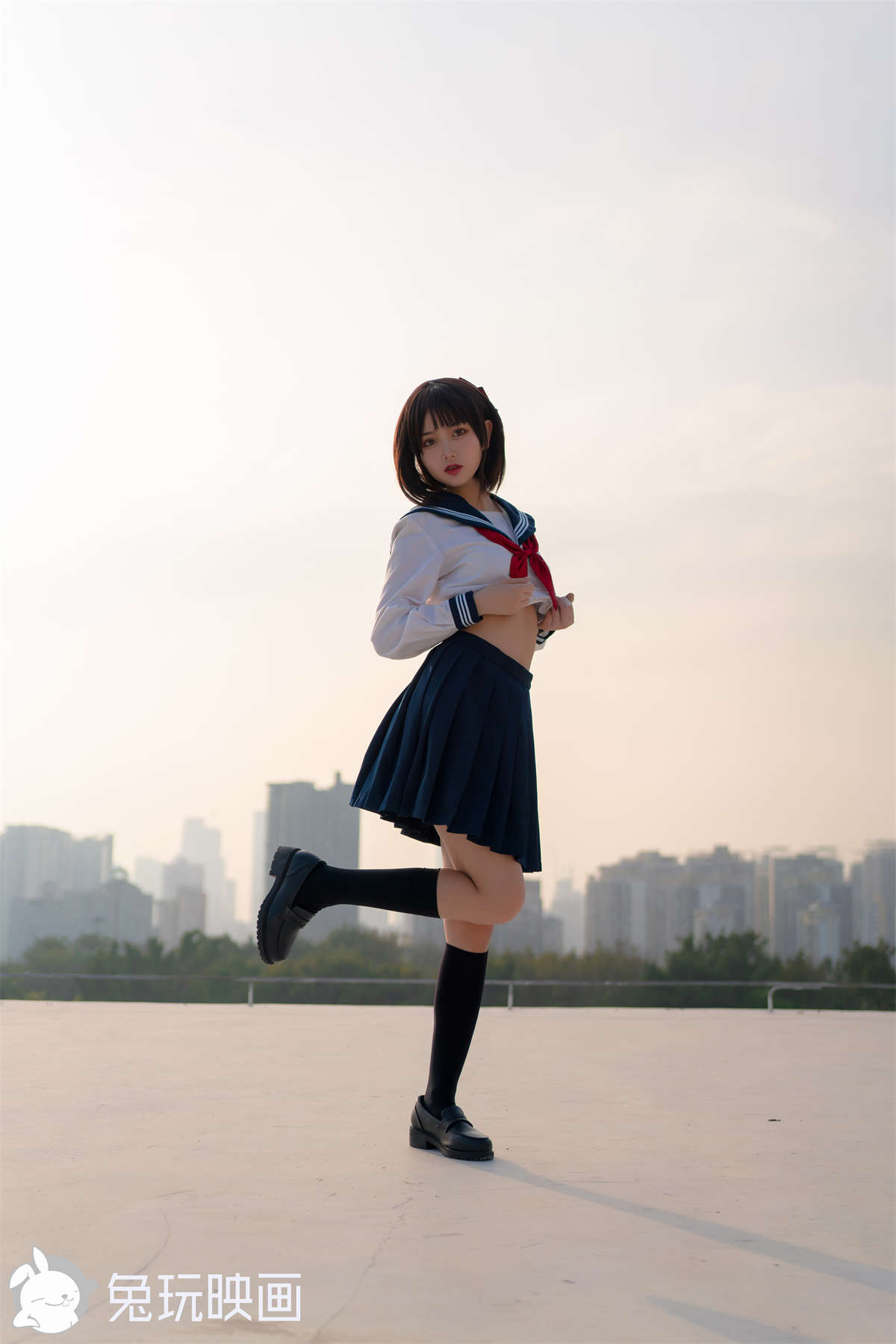 图片[2]-兔玩映画 VOL.043 水手服Jk-日更街拍