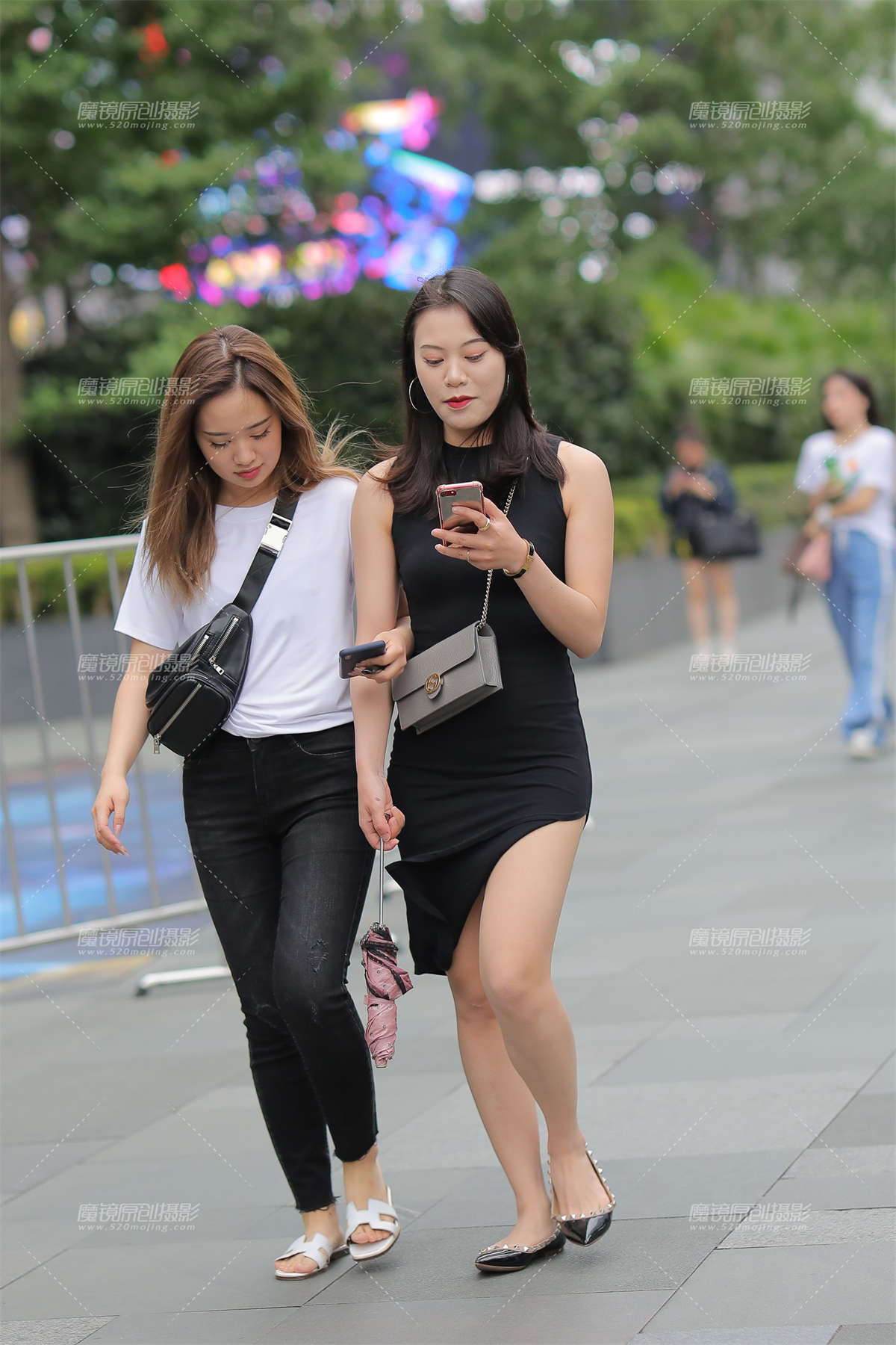 肉肉的包臀裙-日更街拍