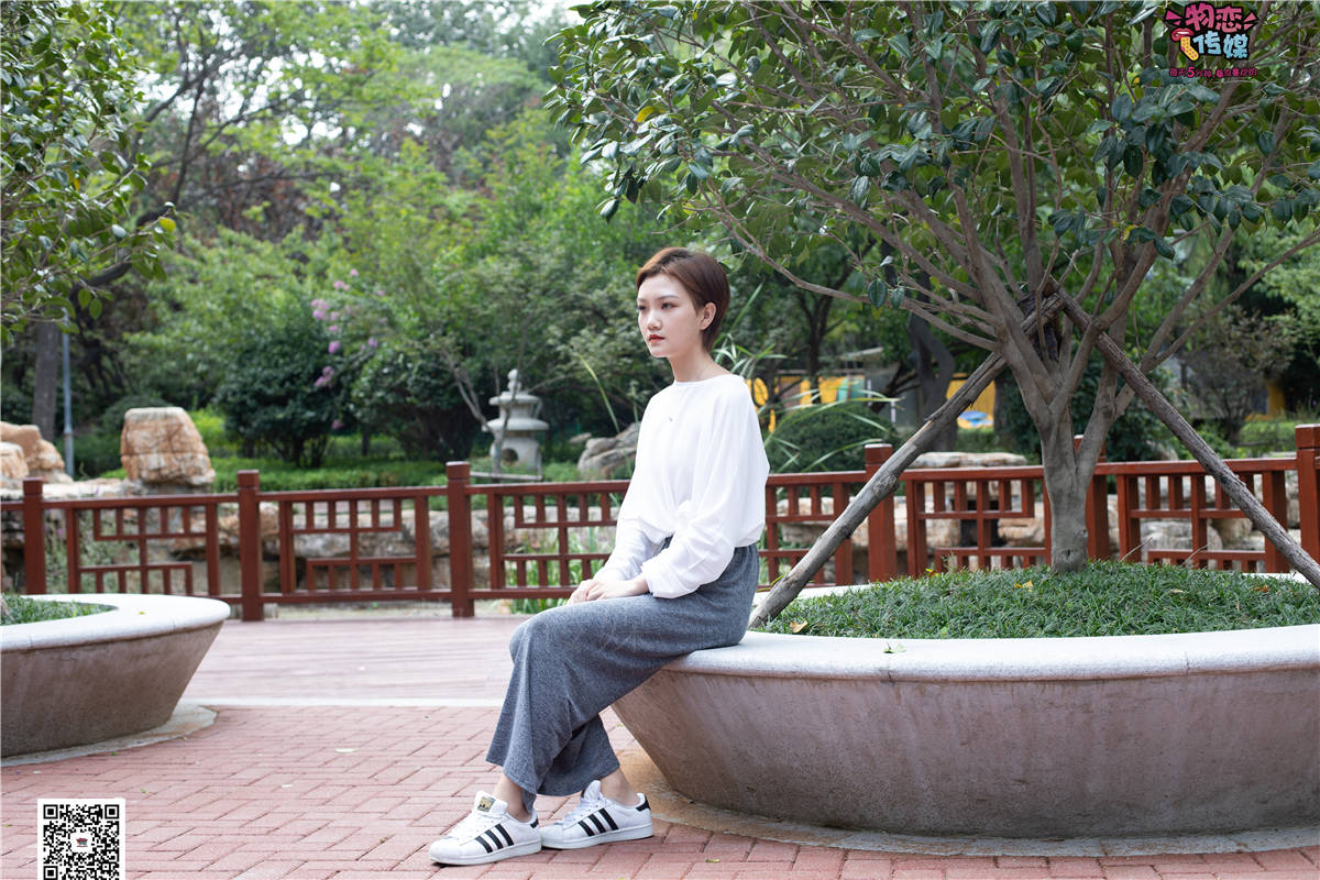 图片[2]-物恋传媒No.044期：凌空-我已剪短我的发，剪断了思念-日更街拍